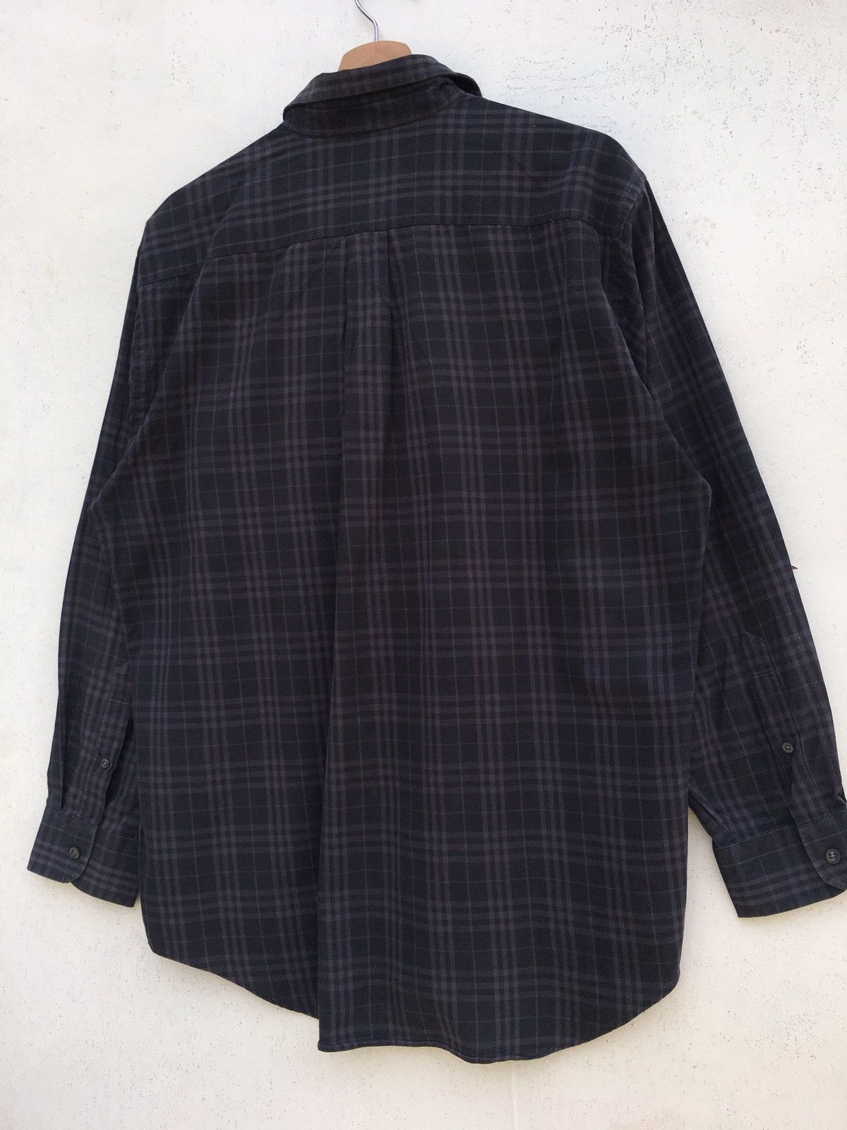 Burberry Rare Vintage Burberry Checkered Longsleeve Buttons Shirt Size US XL / EU 56 / 4 - 14 Thumbnail