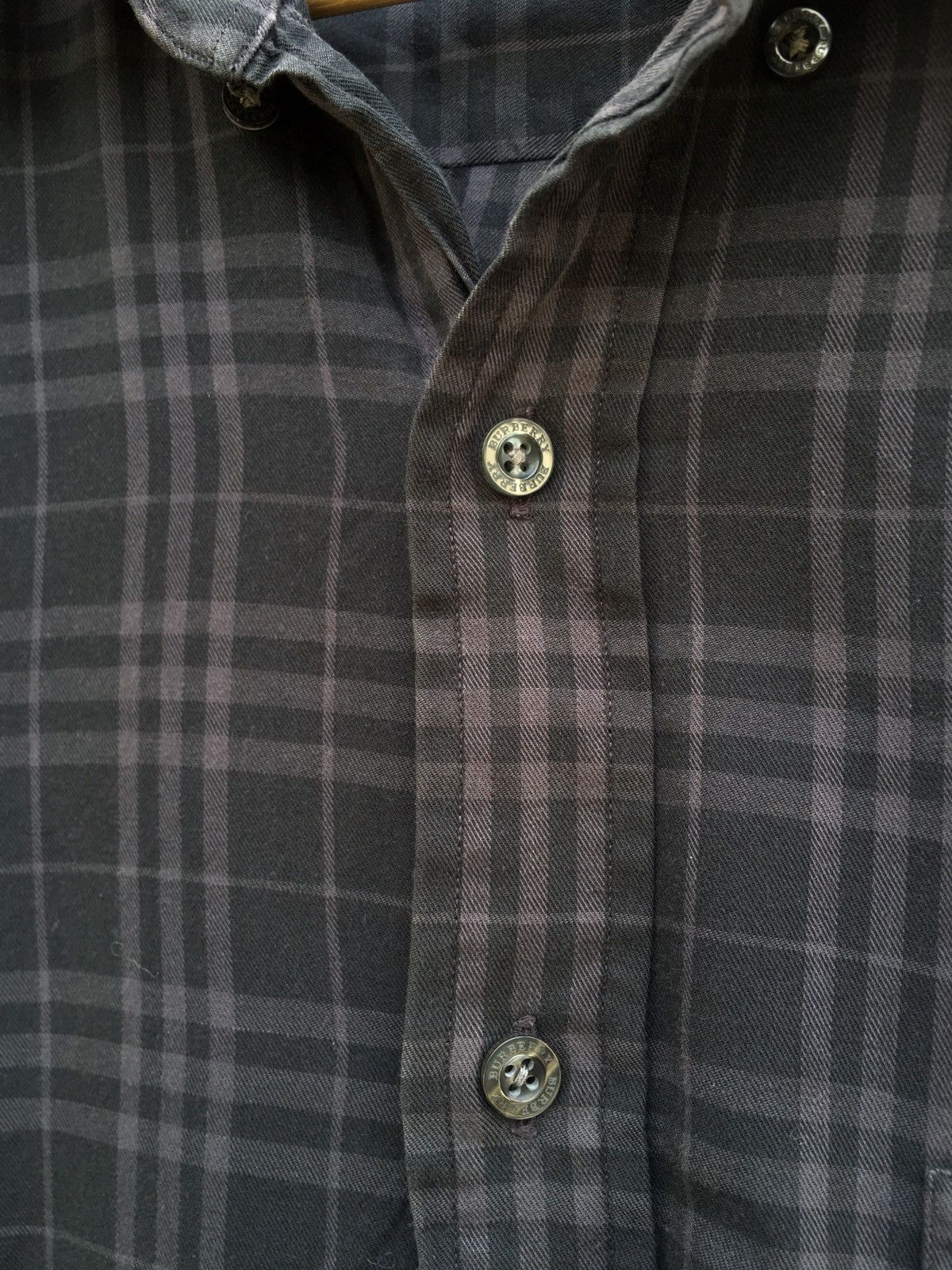 Burberry Rare Vintage Burberry Checkered Longsleeve Buttons Shirt Size US XL / EU 56 / 4 - 9 Thumbnail