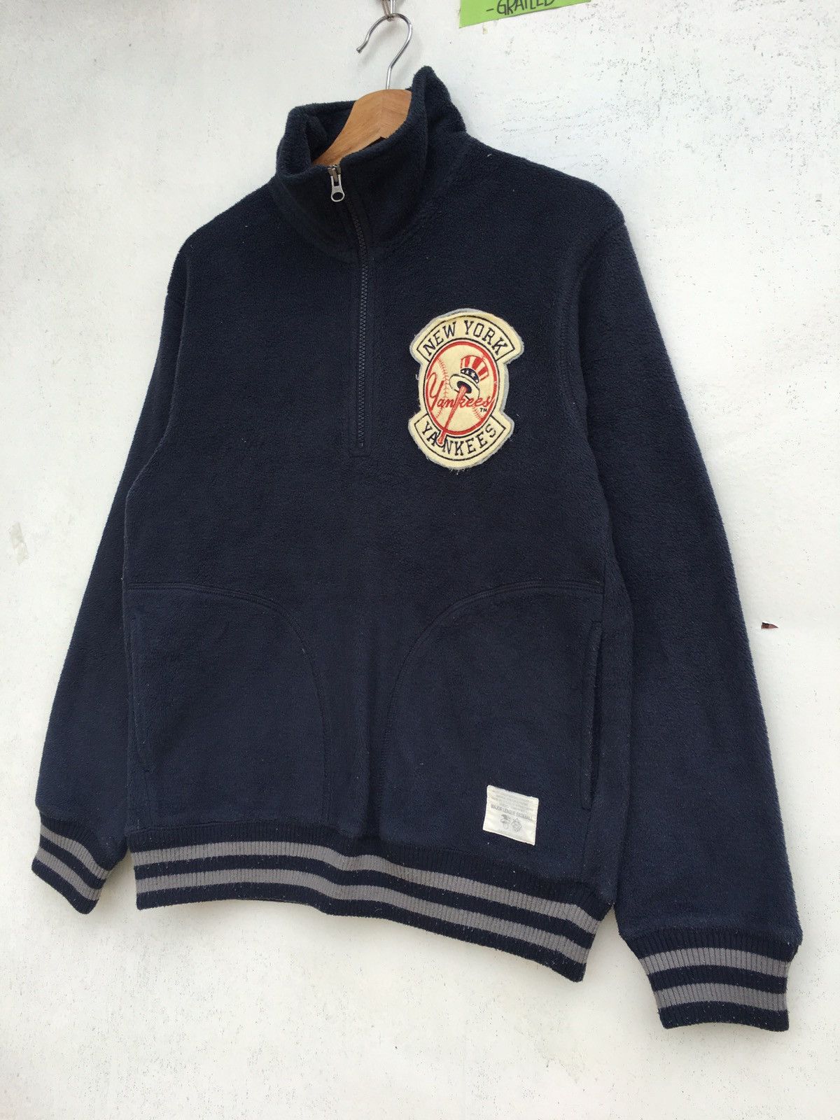 New York Yankees Vintage NYK New York Yankees Varsity Jacket Size US L / EU 52-54 / 3 - 3 Thumbnail