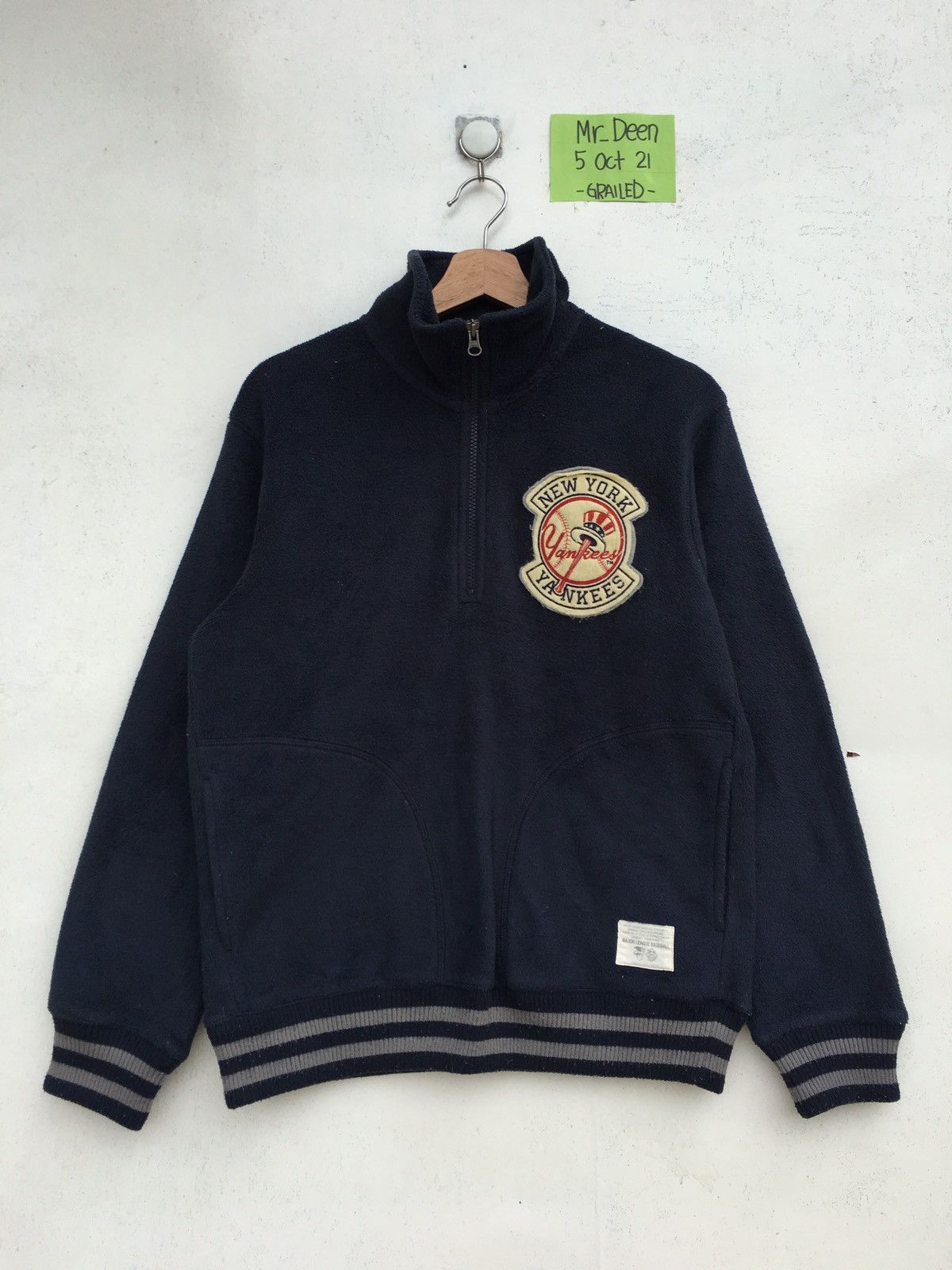 New York Yankees Vintage NYK New York Yankees Varsity Jacket Size US L / EU 52-54 / 3 - 1 Thumbnail