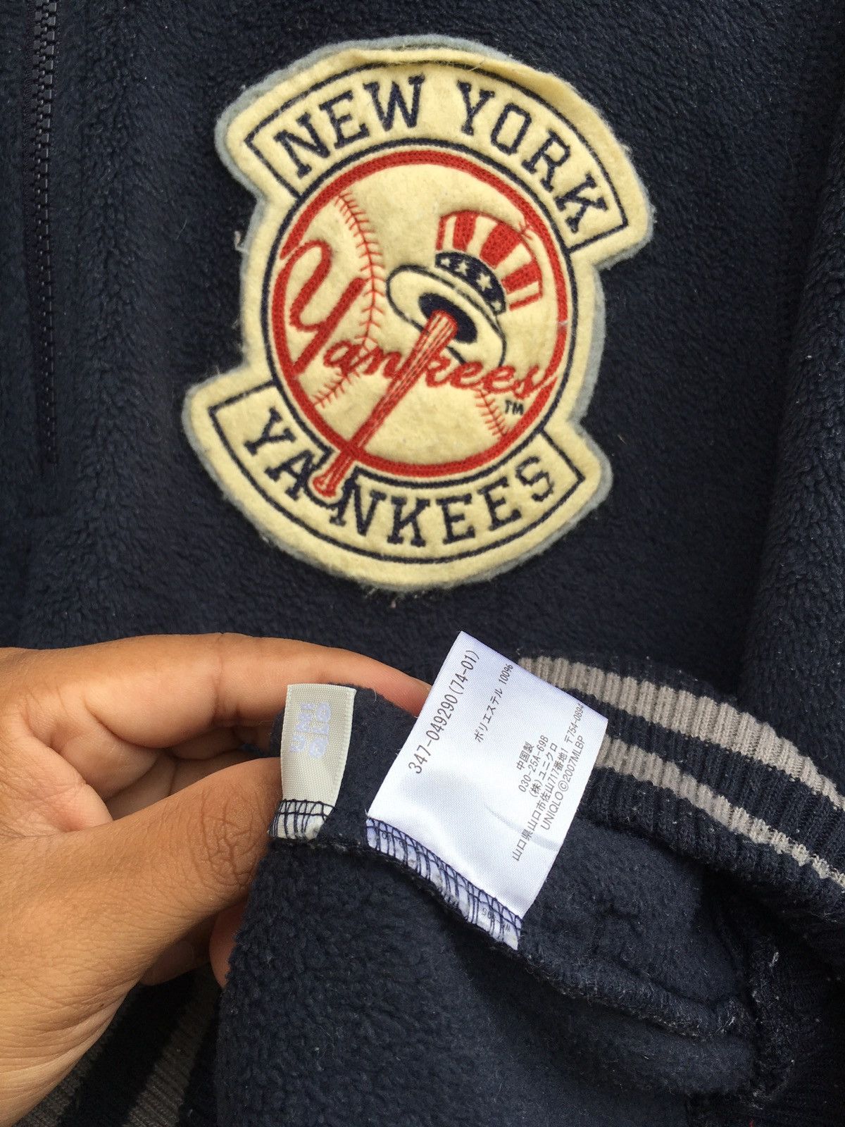 New York Yankees Vintage NYK New York Yankees Varsity Jacket Size US L / EU 52-54 / 3 - 13 Thumbnail