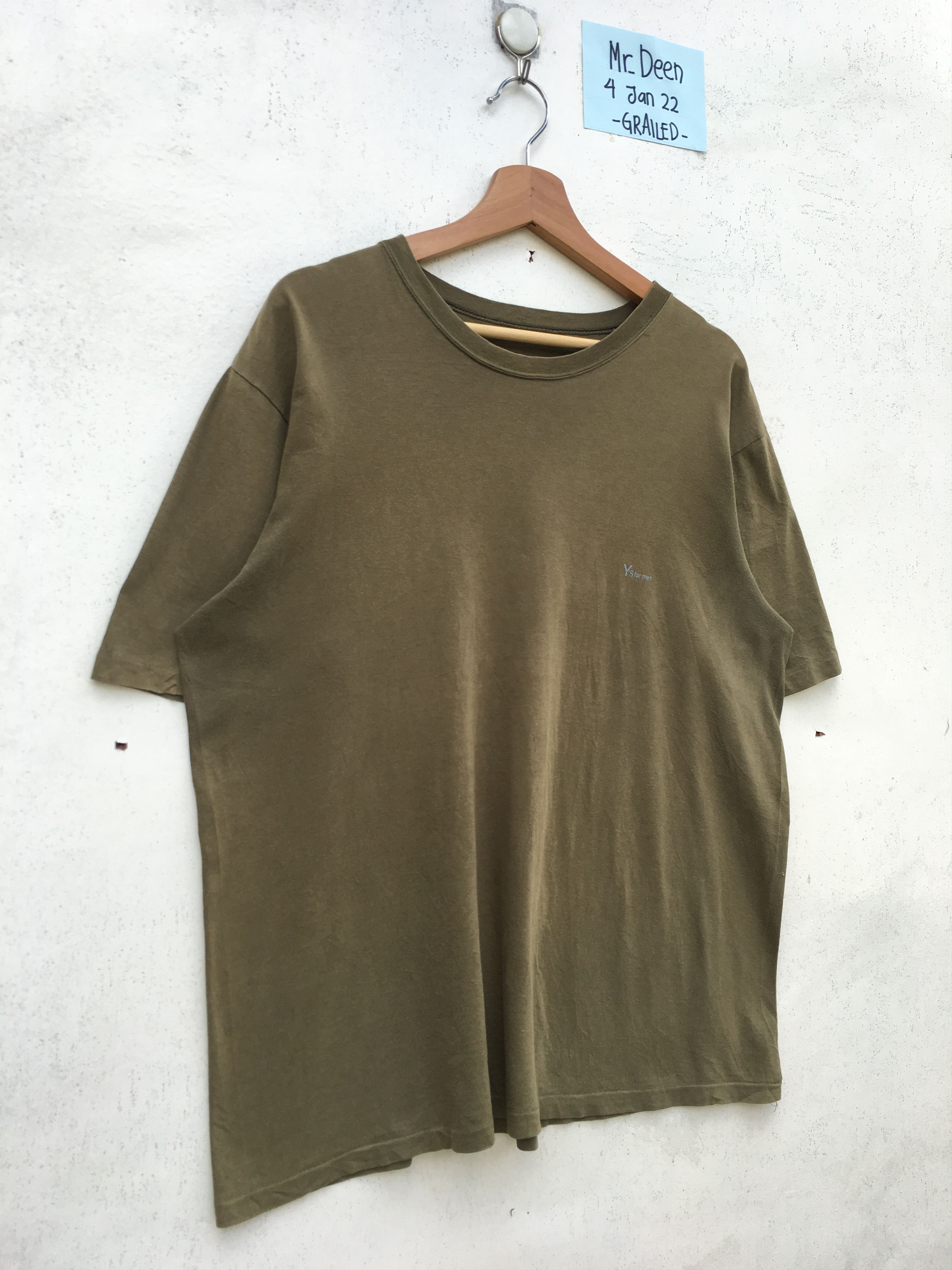 Yohji Yamamoto Rare Vintage Ys For Men Yohji Yamamoto Plain Tee Size US L / EU 52-54 / 3 - 2 Thumbnail