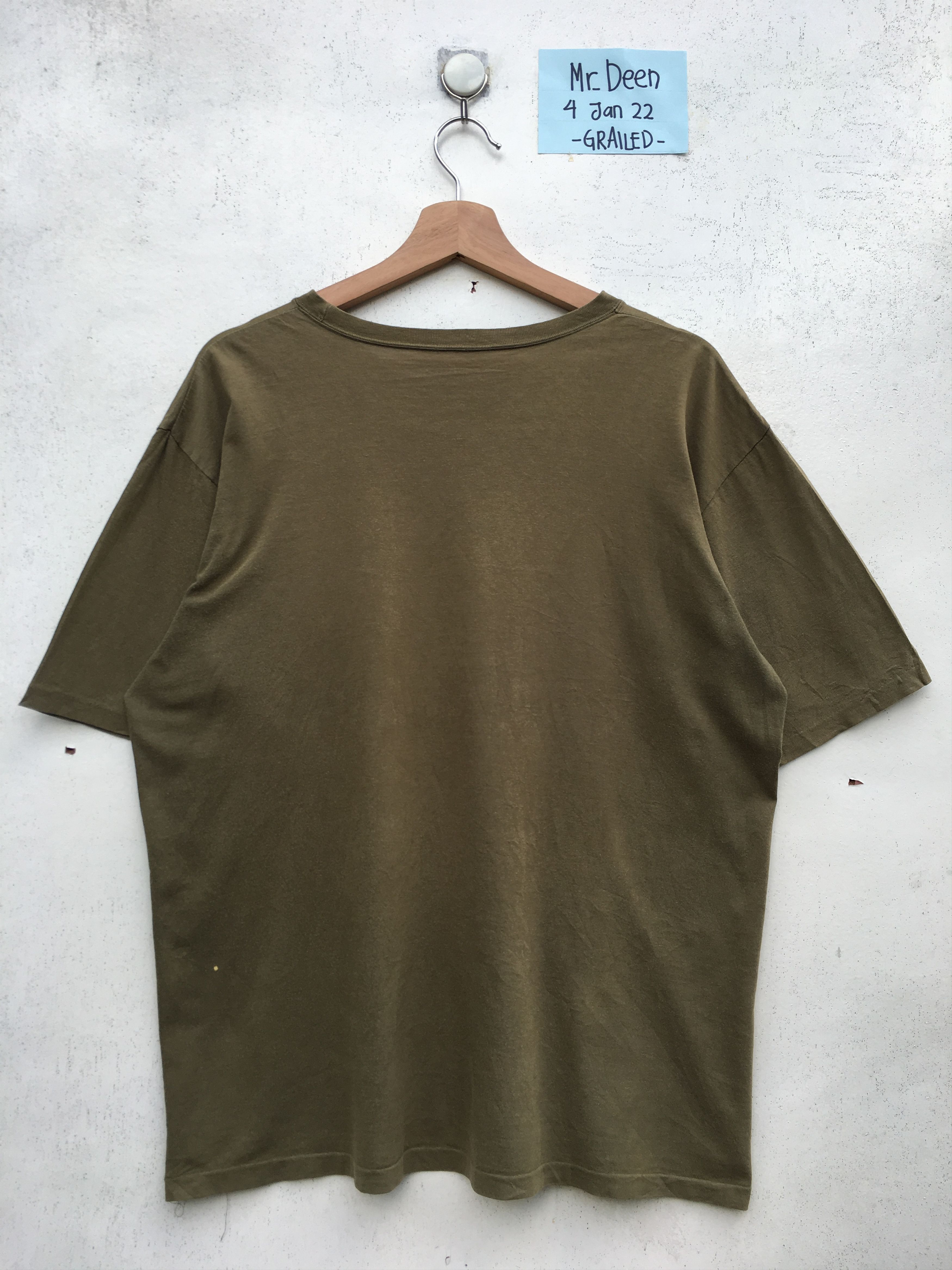 Yohji Yamamoto Rare Vintage Ys For Men Yohji Yamamoto Plain Tee Size US L / EU 52-54 / 3 - 9 Thumbnail