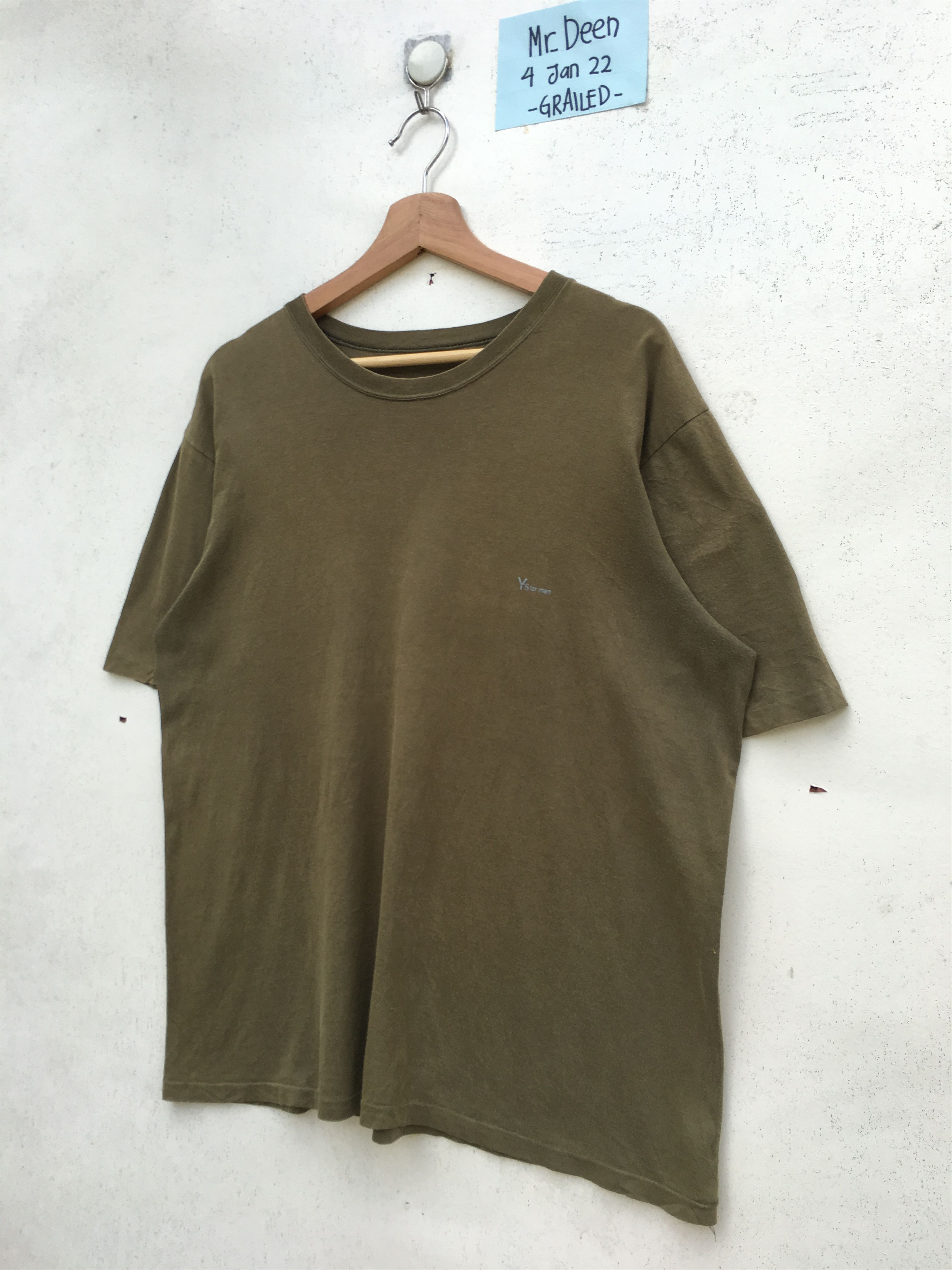 Yohji Yamamoto Rare Vintage Ys For Men Yohji Yamamoto Plain Tee Size US L / EU 52-54 / 3 - 3 Thumbnail