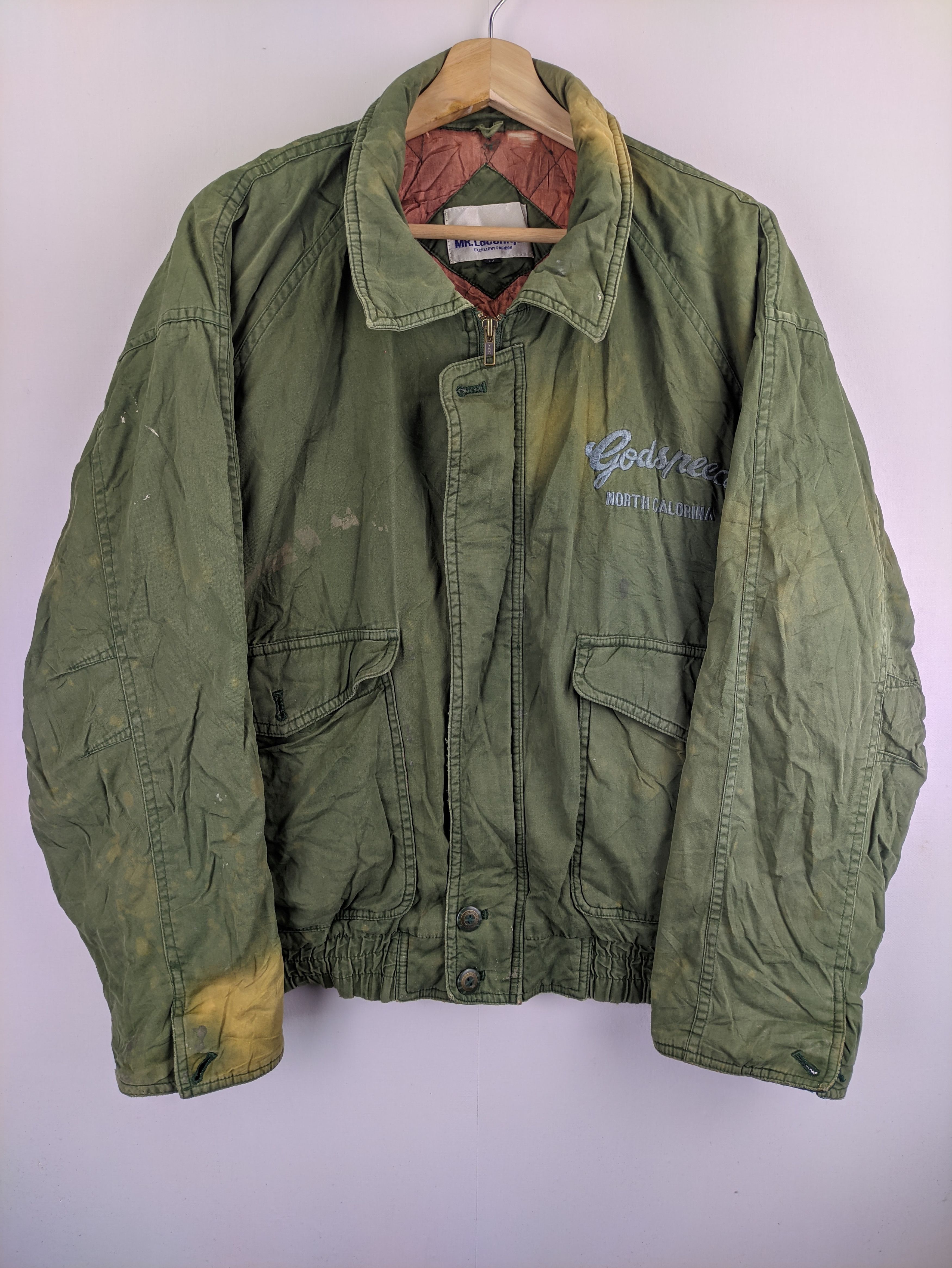 Japanese Brand Steals🔥Distressed Jacket Faded Color by Mr Laconique Size US L / EU 52-54 / 3 - 13 Thumbnail