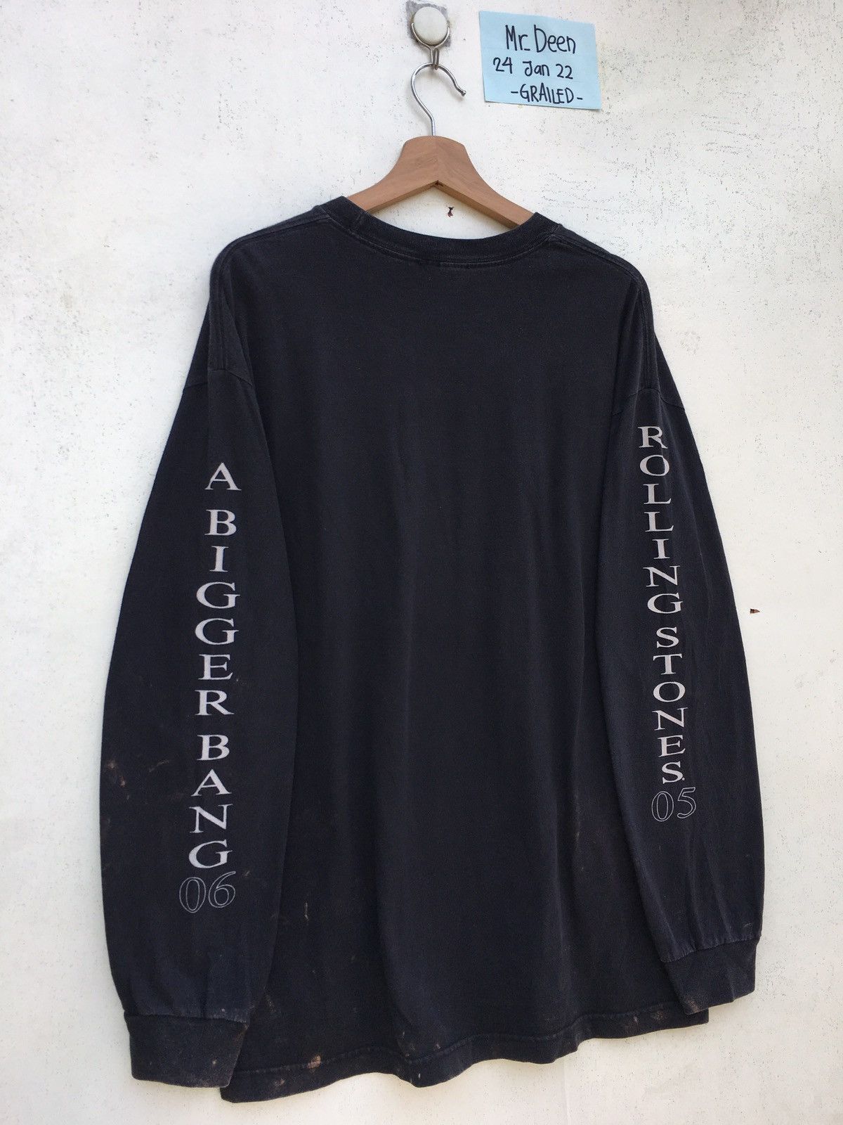 The Rolling Stones Rare Vintage The Rolling Stones Longsleeve Shirt Size US L / EU 52-54 / 3 - 14 Thumbnail