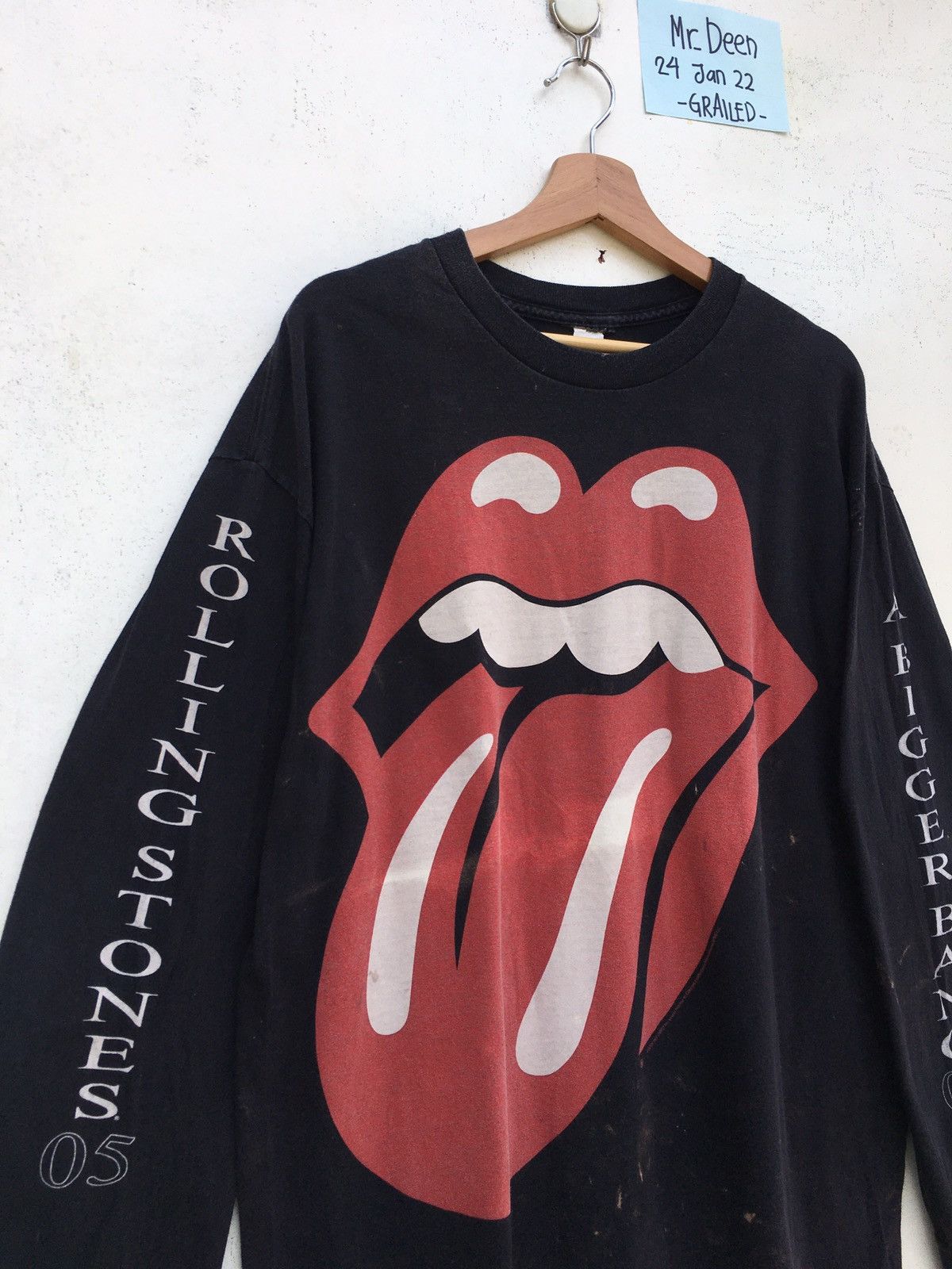 The Rolling Stones Rare Vintage The Rolling Stones Longsleeve Shirt Size US L / EU 52-54 / 3 - 6 Thumbnail