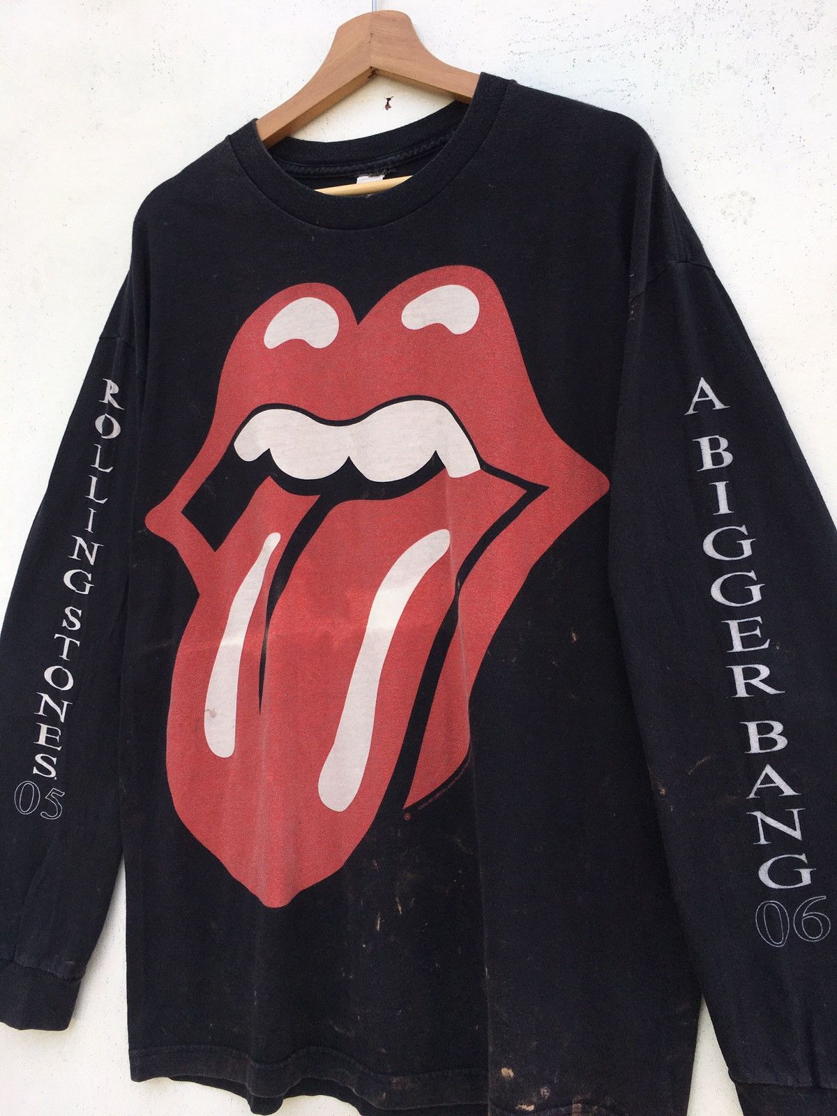 The Rolling Stones Rare Vintage The Rolling Stones Longsleeve Shirt Size US L / EU 52-54 / 3 - 7 Thumbnail