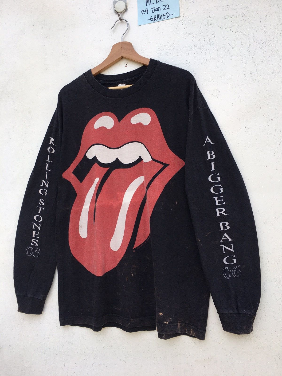 The Rolling Stones Rare Vintage The Rolling Stones Longsleeve Shirt Size US L / EU 52-54 / 3 - 3 Thumbnail