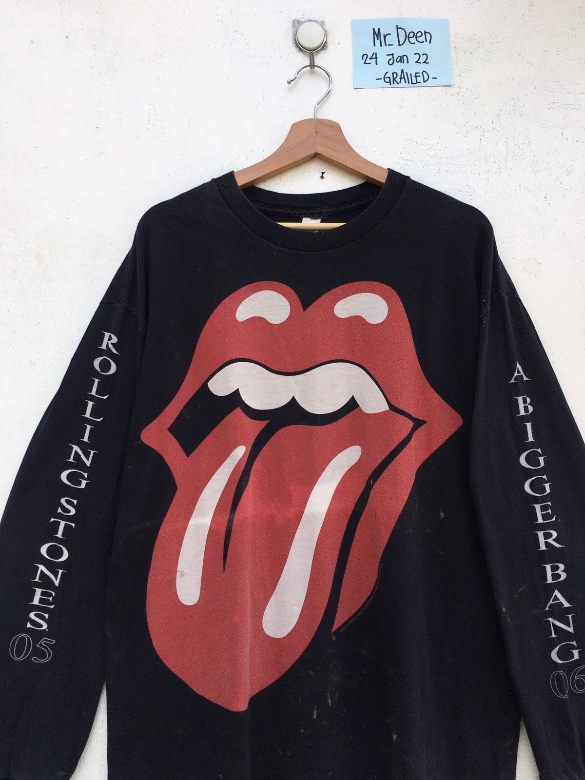 The Rolling Stones Rare Vintage The Rolling Stones Longsleeve Shirt Size US L / EU 52-54 / 3 - 5 Thumbnail