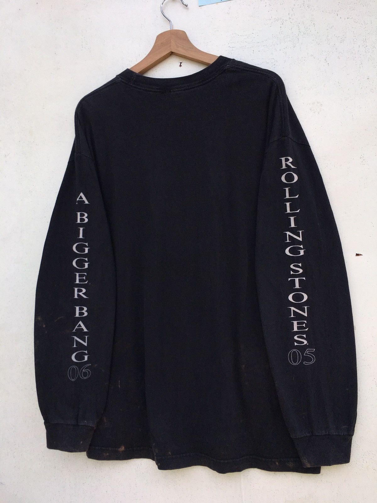 The Rolling Stones Rare Vintage The Rolling Stones Longsleeve Shirt Size US L / EU 52-54 / 3 - 15 Thumbnail