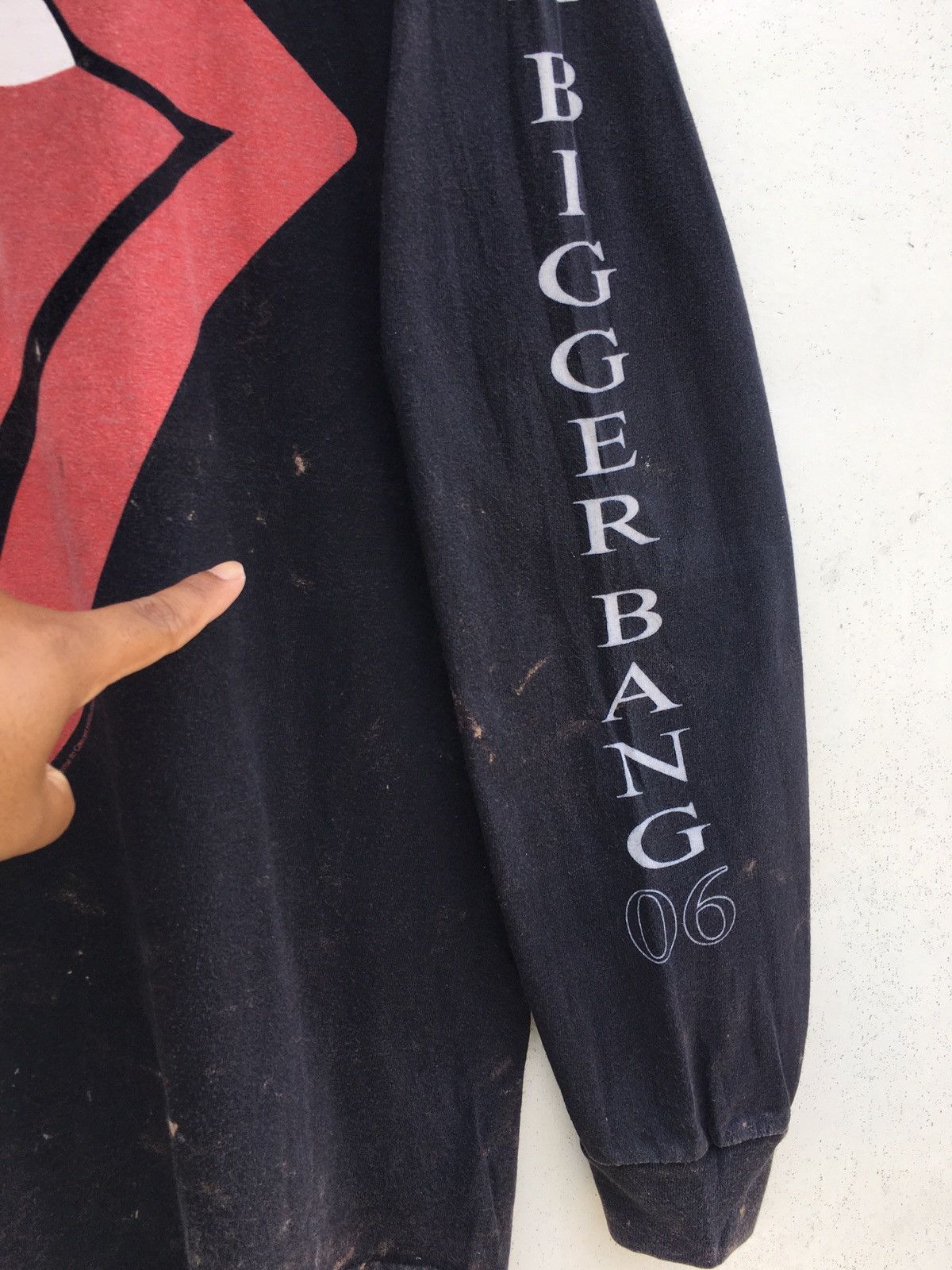 The Rolling Stones Rare Vintage The Rolling Stones Longsleeve Shirt Size US L / EU 52-54 / 3 - 9 Thumbnail