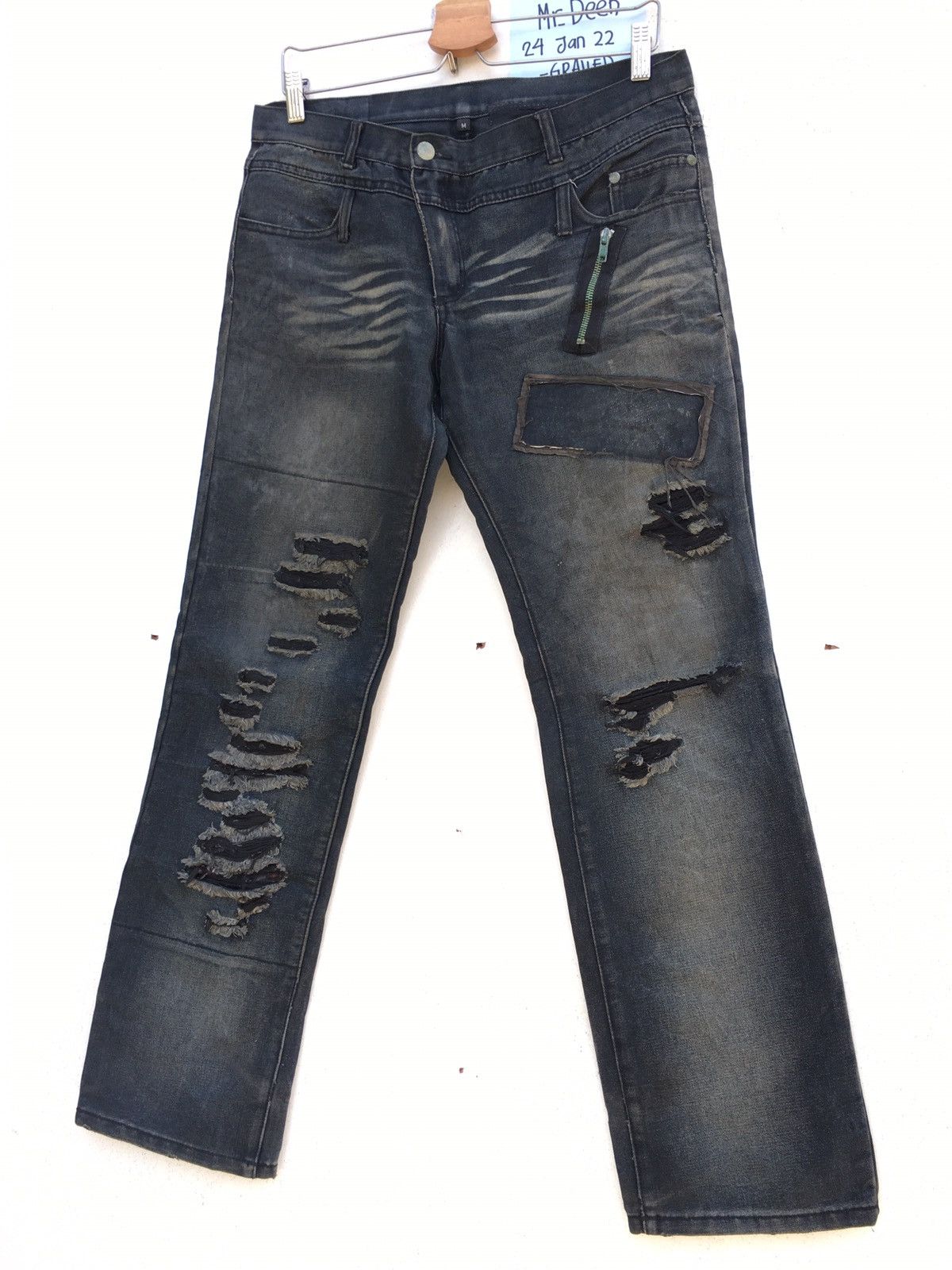 Japanese Brand Rare Sexpot Revenge Seditionaries Patchwork Jeans Size US 32 / EU 48 - 19 Thumbnail