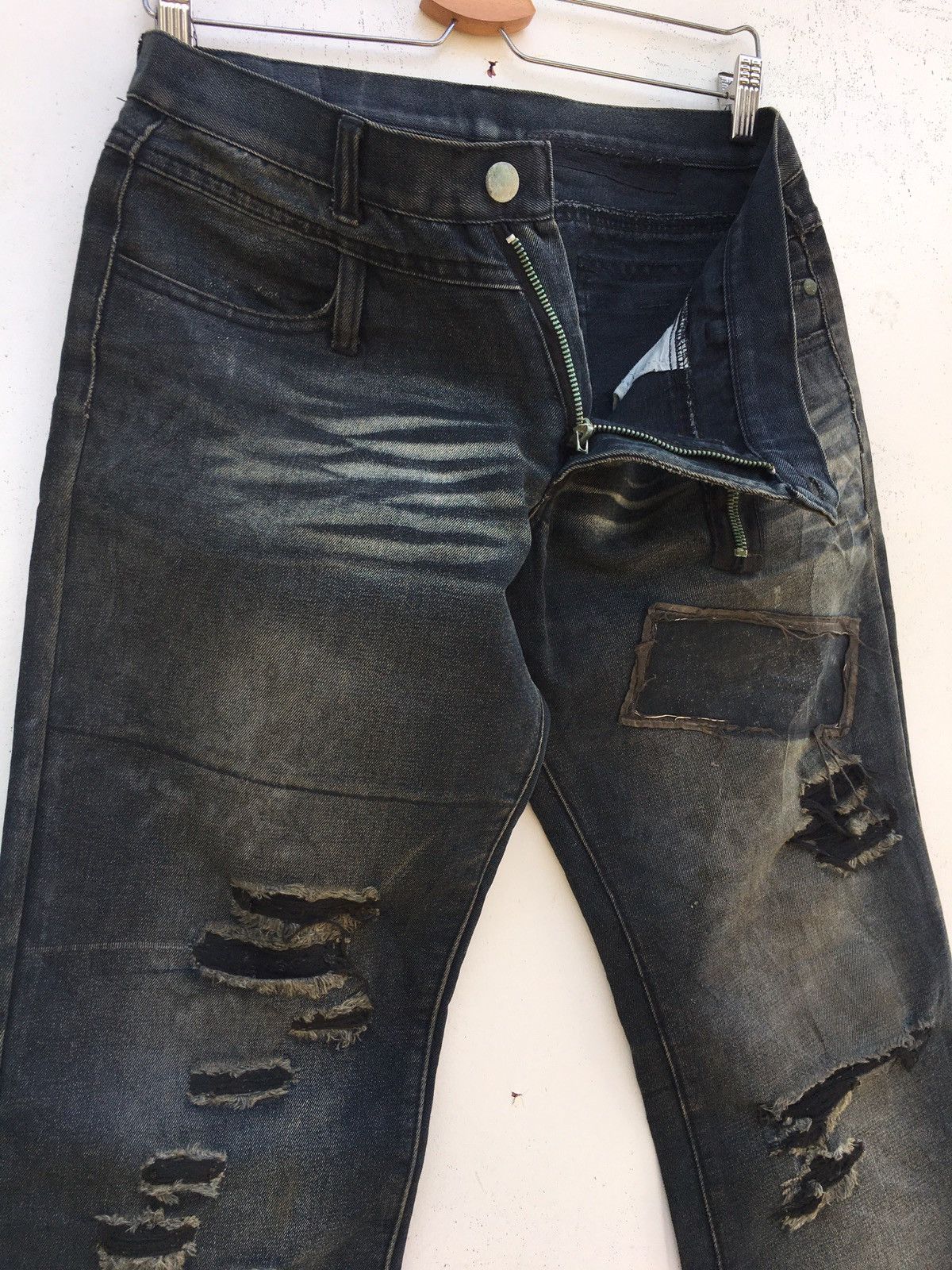 Japanese Brand Rare Sexpot Revenge Seditionaries Patchwork Jeans Size US 32 / EU 48 - 15 Thumbnail