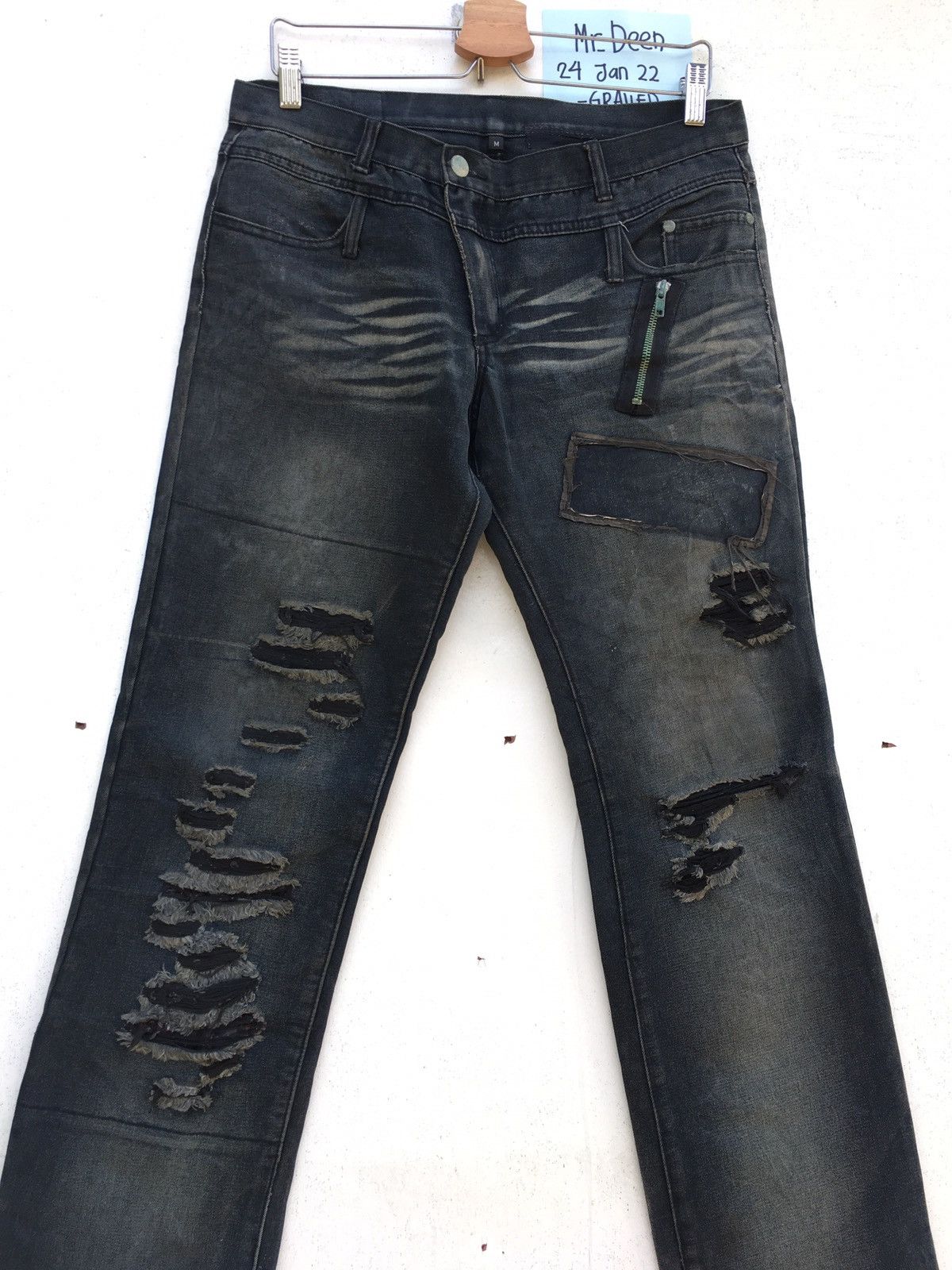 Japanese Brand Rare Sexpot Revenge Seditionaries Patchwork Jeans Size US 32 / EU 48 - 18 Thumbnail