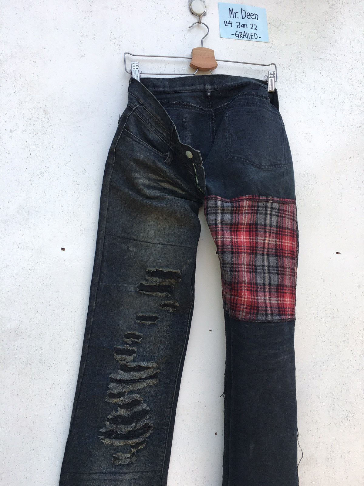 Japanese Brand Rare Sexpot Revenge Seditionaries Patchwork Jeans Size US 32 / EU 48 - 10 Thumbnail