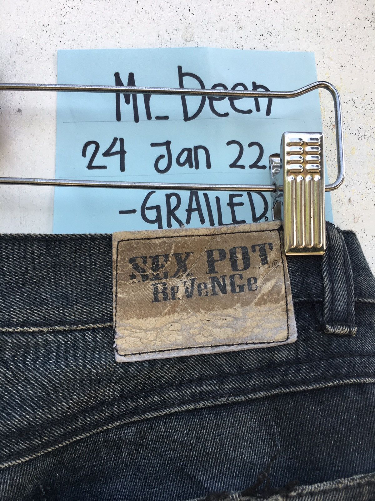 Japanese Brand Rare Sexpot Revenge Seditionaries Patchwork Jeans Size US 32 / EU 48 - 4 Thumbnail