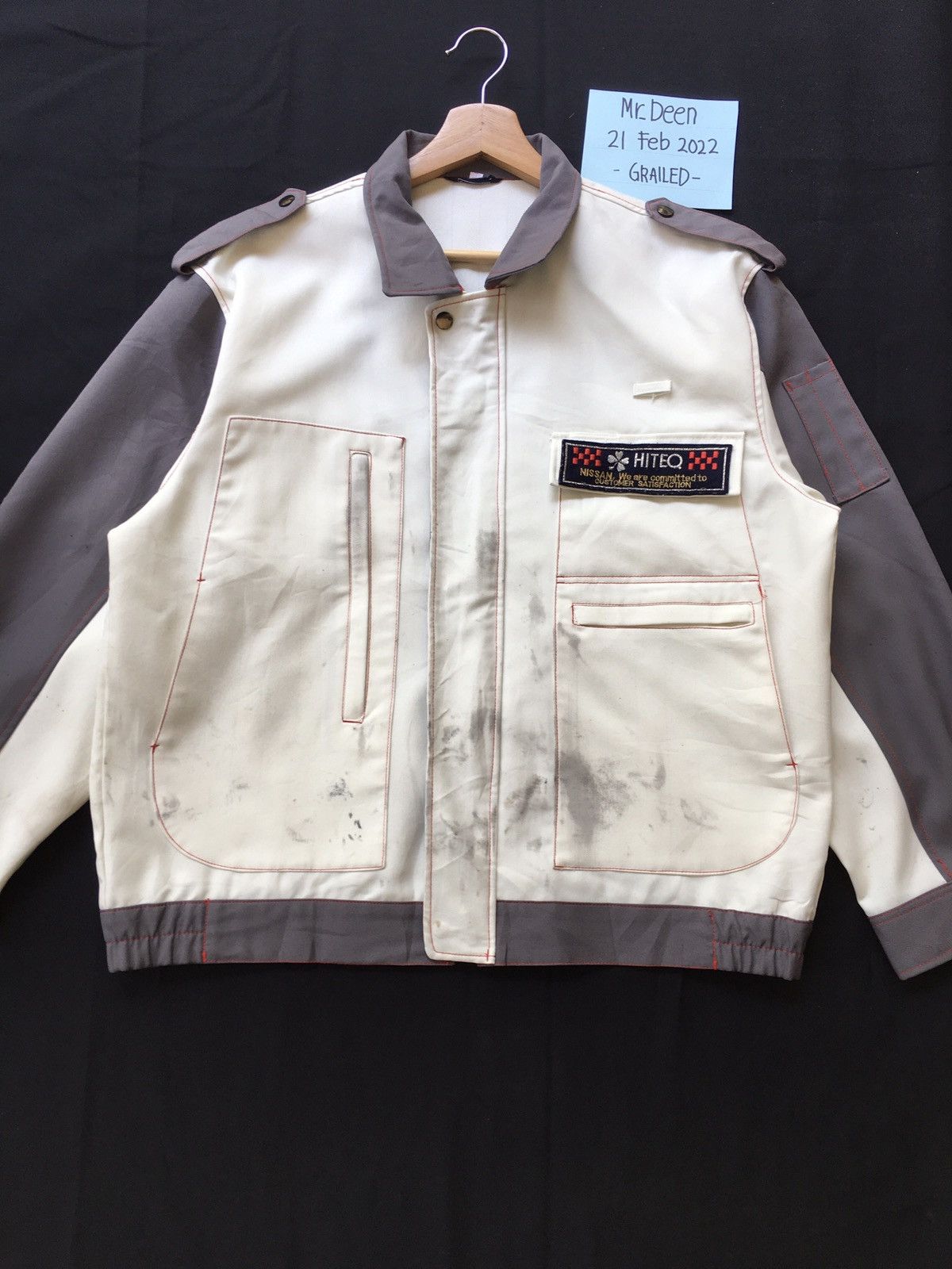 Japanese Brand Rare Vintage Nissan Hiteq Jacket Size US L / EU 52-54 / 3 - 6 Thumbnail
