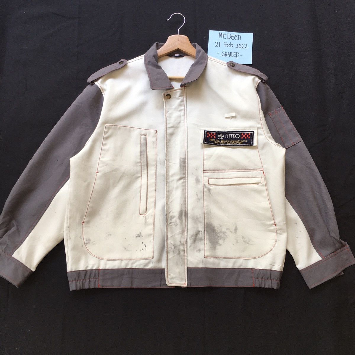 Japanese Brand Rare Vintage Nissan Hiteq Jacket Size US L / EU 52-54 / 3 - 5 Thumbnail