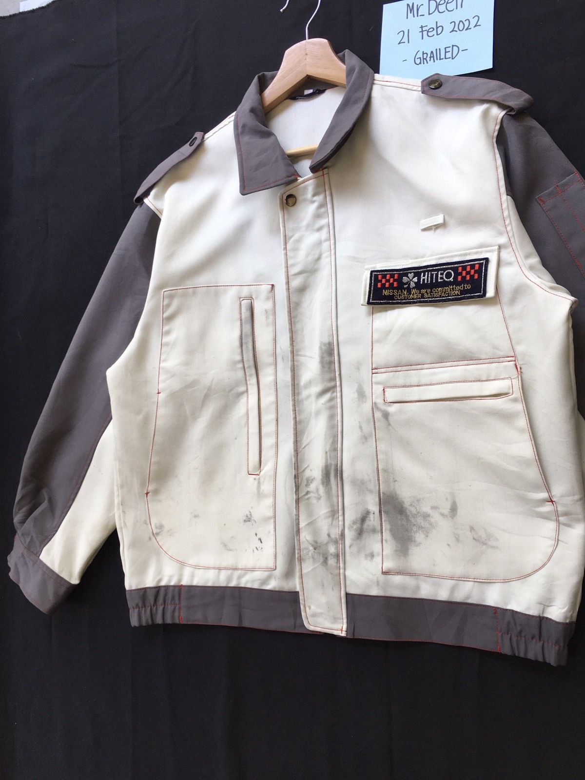Japanese Brand Rare Vintage Nissan Hiteq Jacket Size US L / EU 52-54 / 3 - 8 Thumbnail