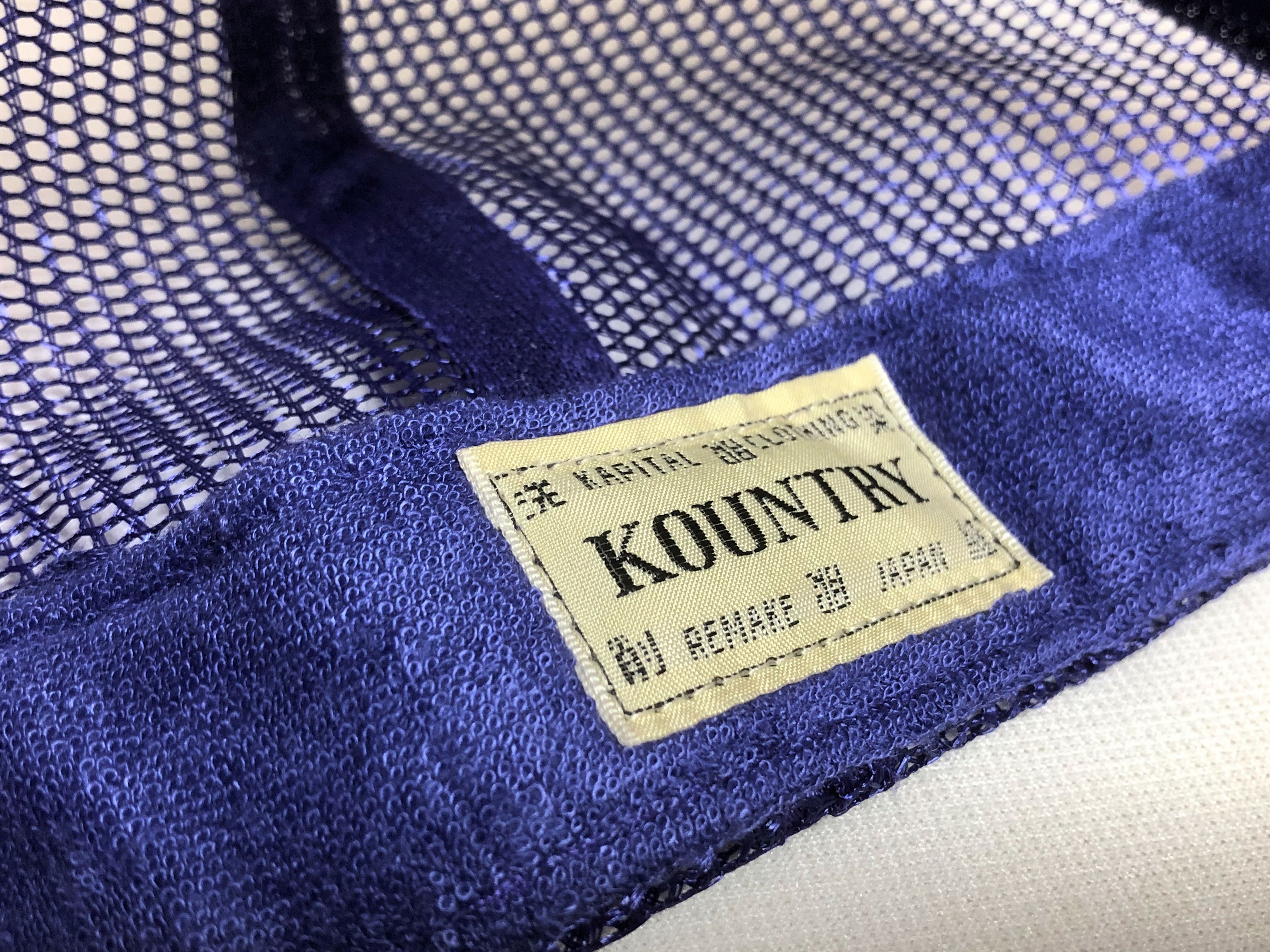 Kapital kapital DENIM REPAIR SERVICE PT 2TONE truck cap hat trucker Size ONE SIZE - 4 Thumbnail