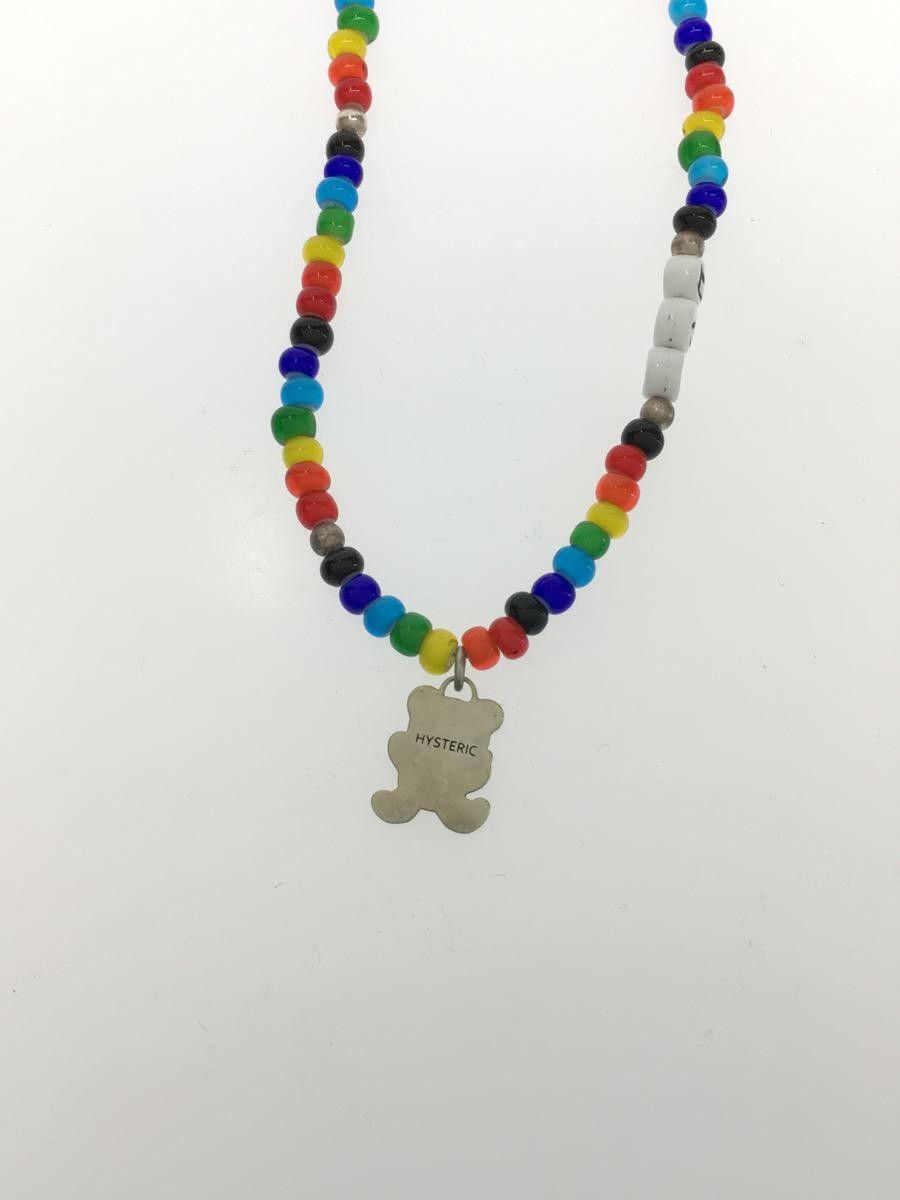 Hysteric Glamour Akashic Tree Beaded Bear Logo Necklace Size ONE SIZE - 6 Thumbnail