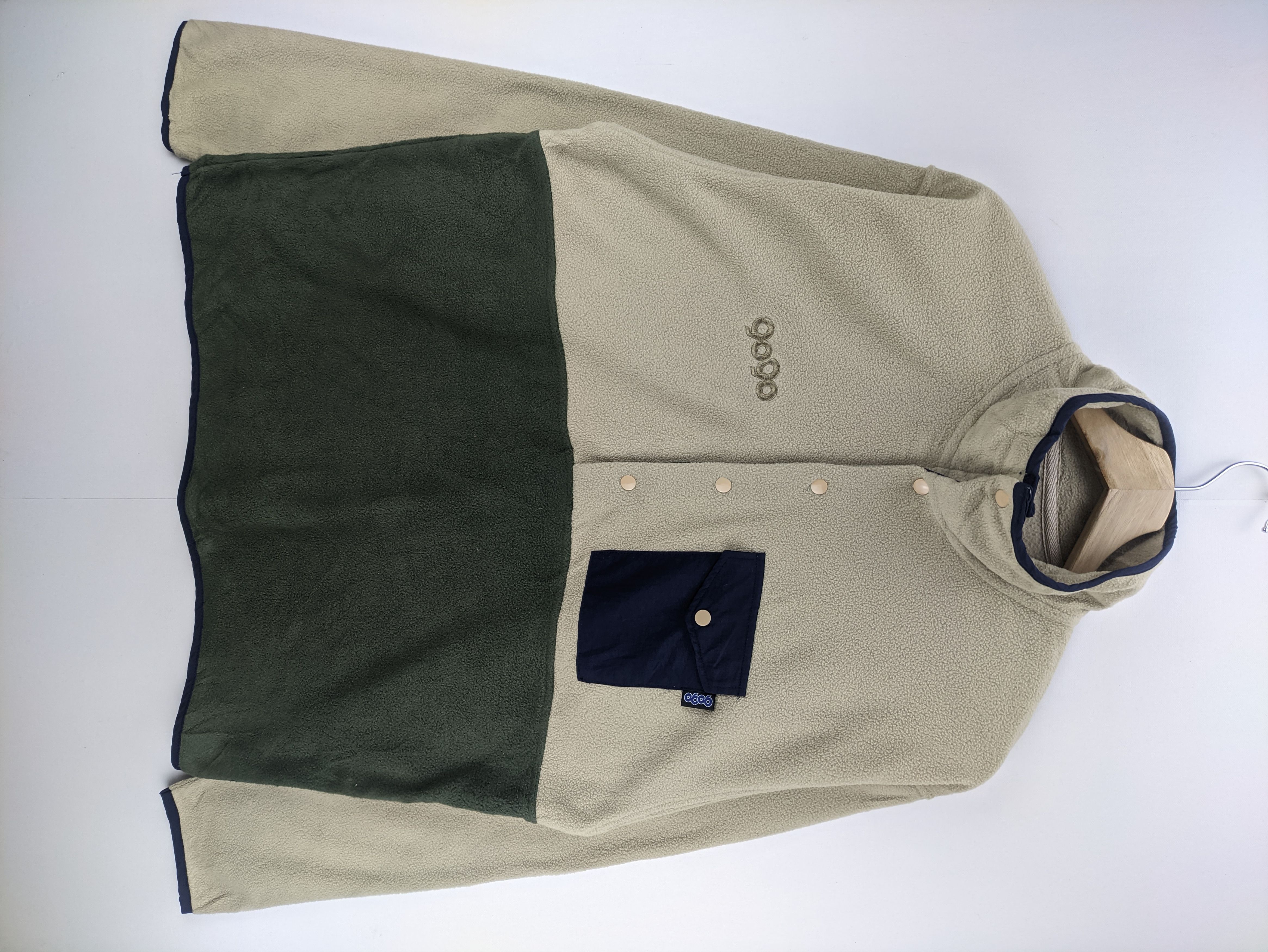 image of Stealsfleece Sweater Half Button By 9090 Overcomics, Men's (Size Medium)