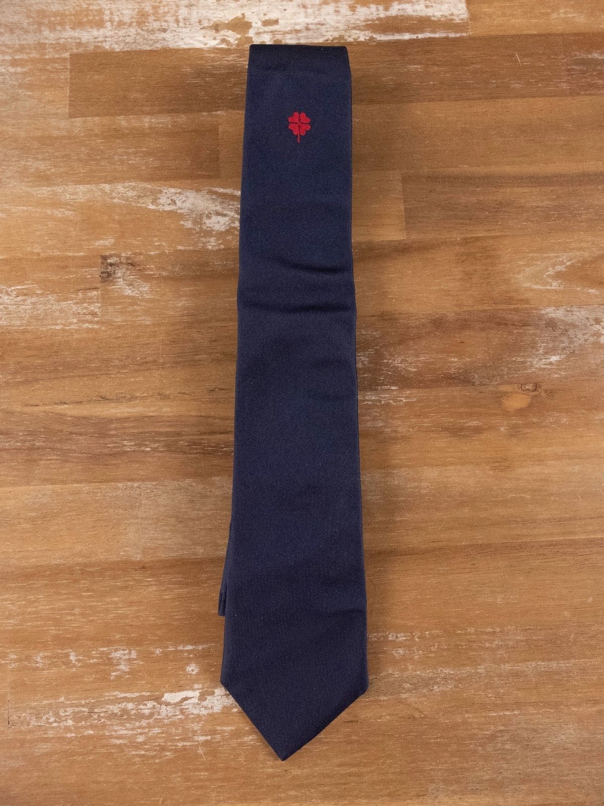 Altea ALTEA Milano clover silk navy blue tie / socks gift box Size ONE SIZE - 5 Thumbnail