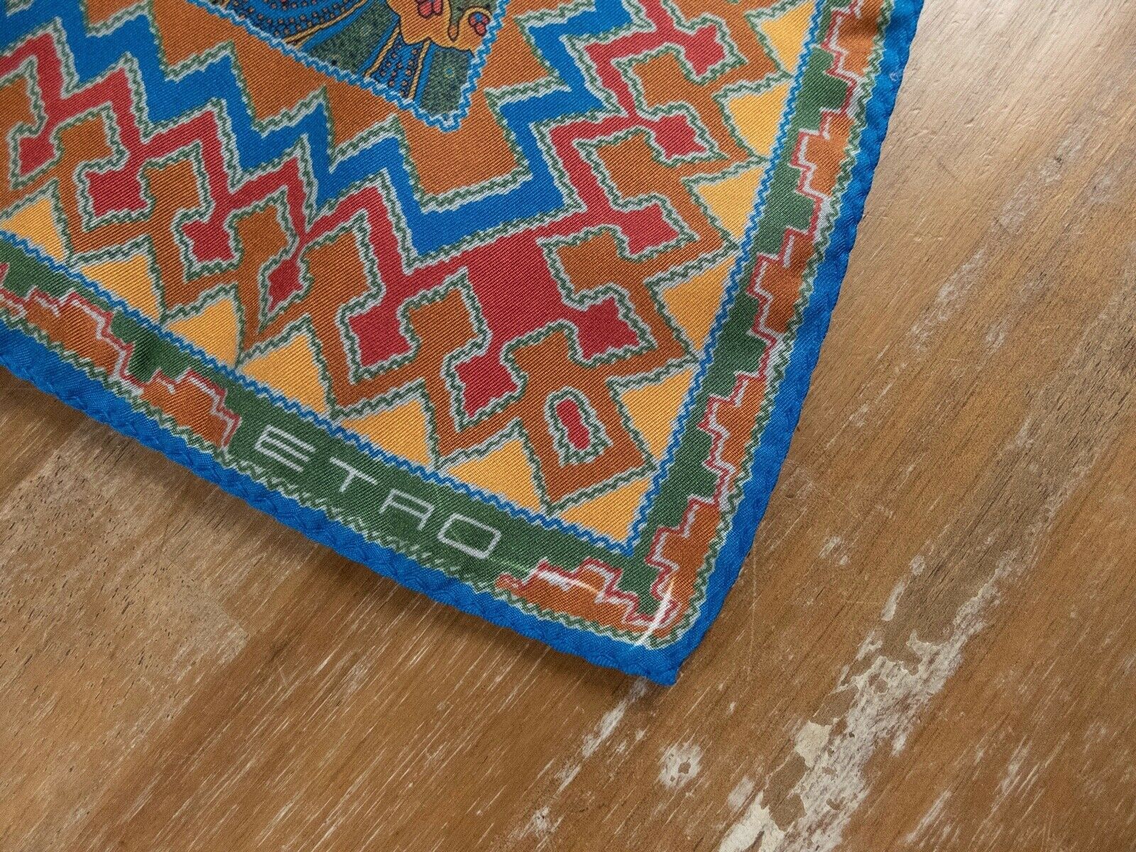 Etro ETRO Milano paisley print silk pocket square authentic NWT Size ONE SIZE - 2 Thumbnail