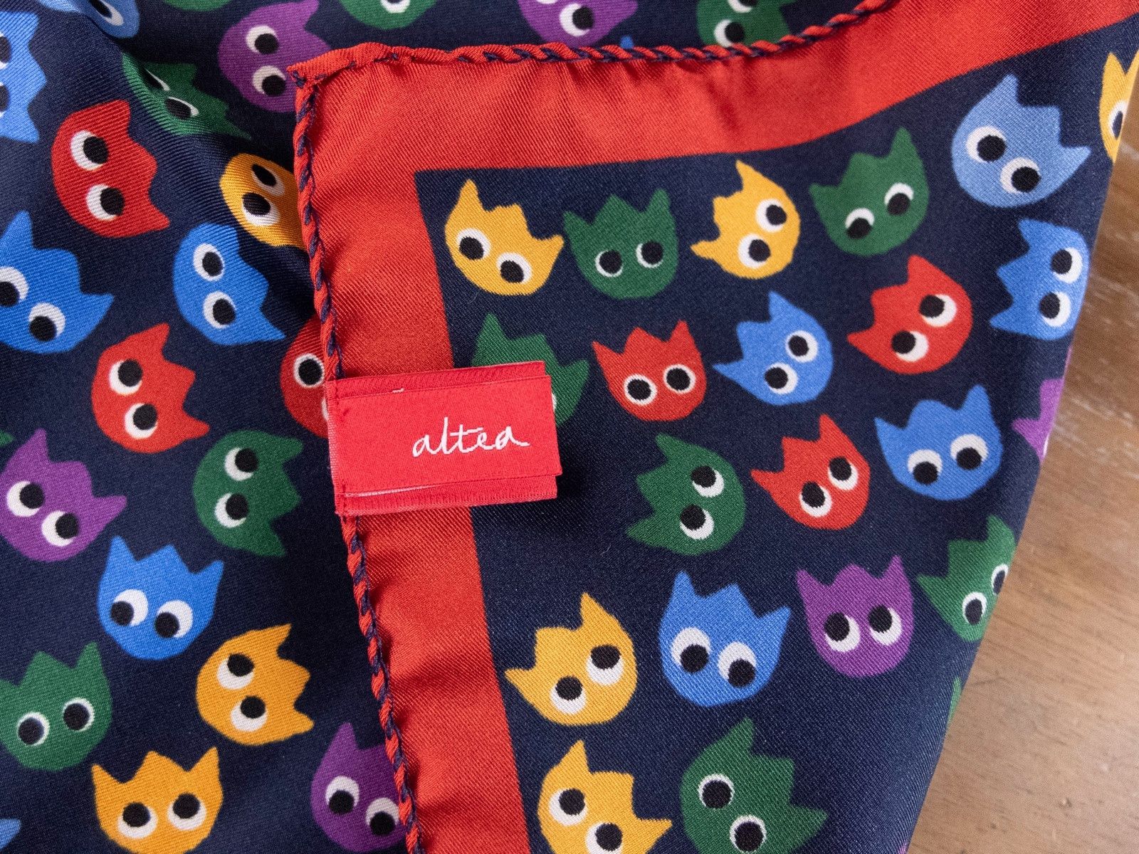 Altea ALTEA Pacman silk navy tie / pocket square / socks gift box Size ONE SIZE - 5 Thumbnail