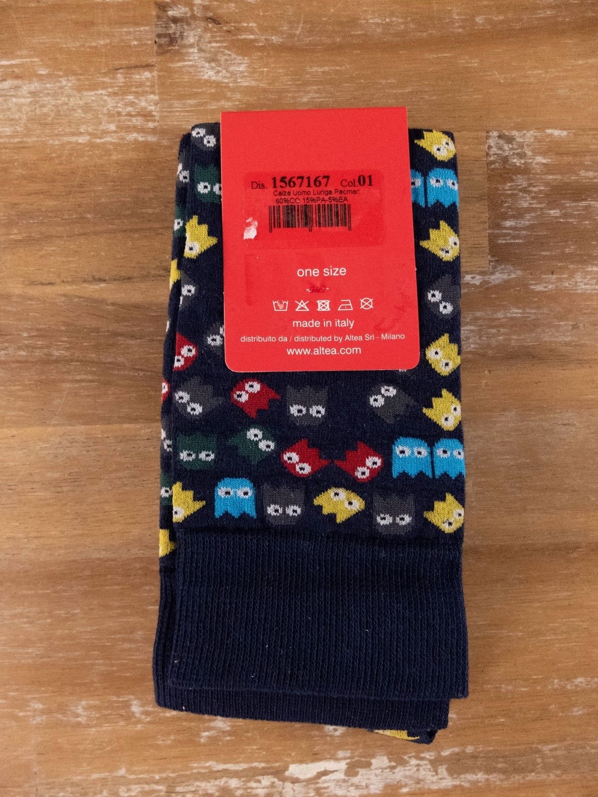Altea ALTEA Pacman silk navy tie / pocket square / socks gift box Size ONE SIZE - 3 Thumbnail