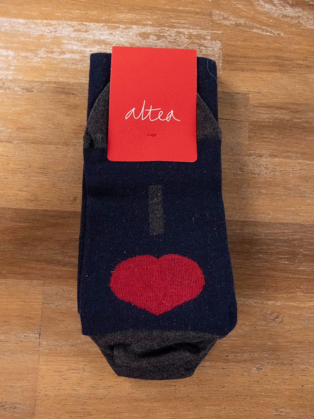 Altea ALTEA Milano heart silk navy blue tie / socks gift box Size ONE SIZE - 2 Thumbnail