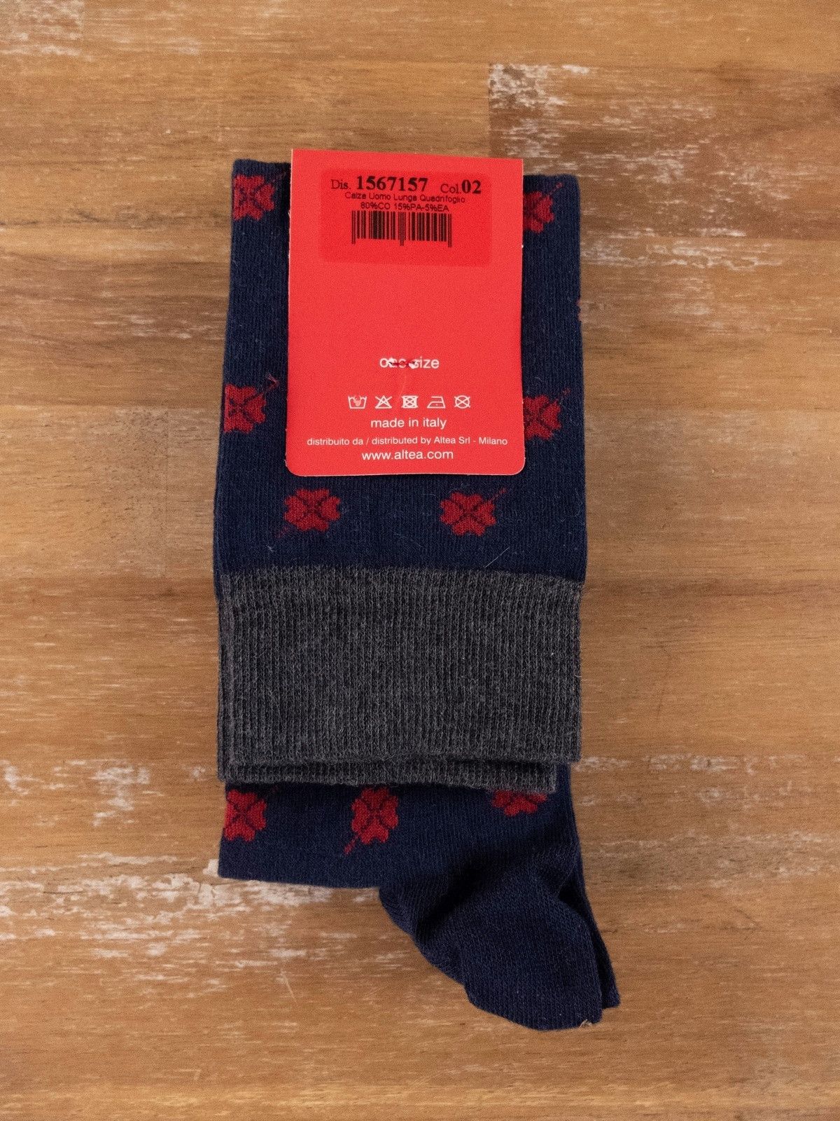 Altea ALTEA clover silk bow tie / pocket square / socks gift box Size ONE SIZE - 3 Thumbnail