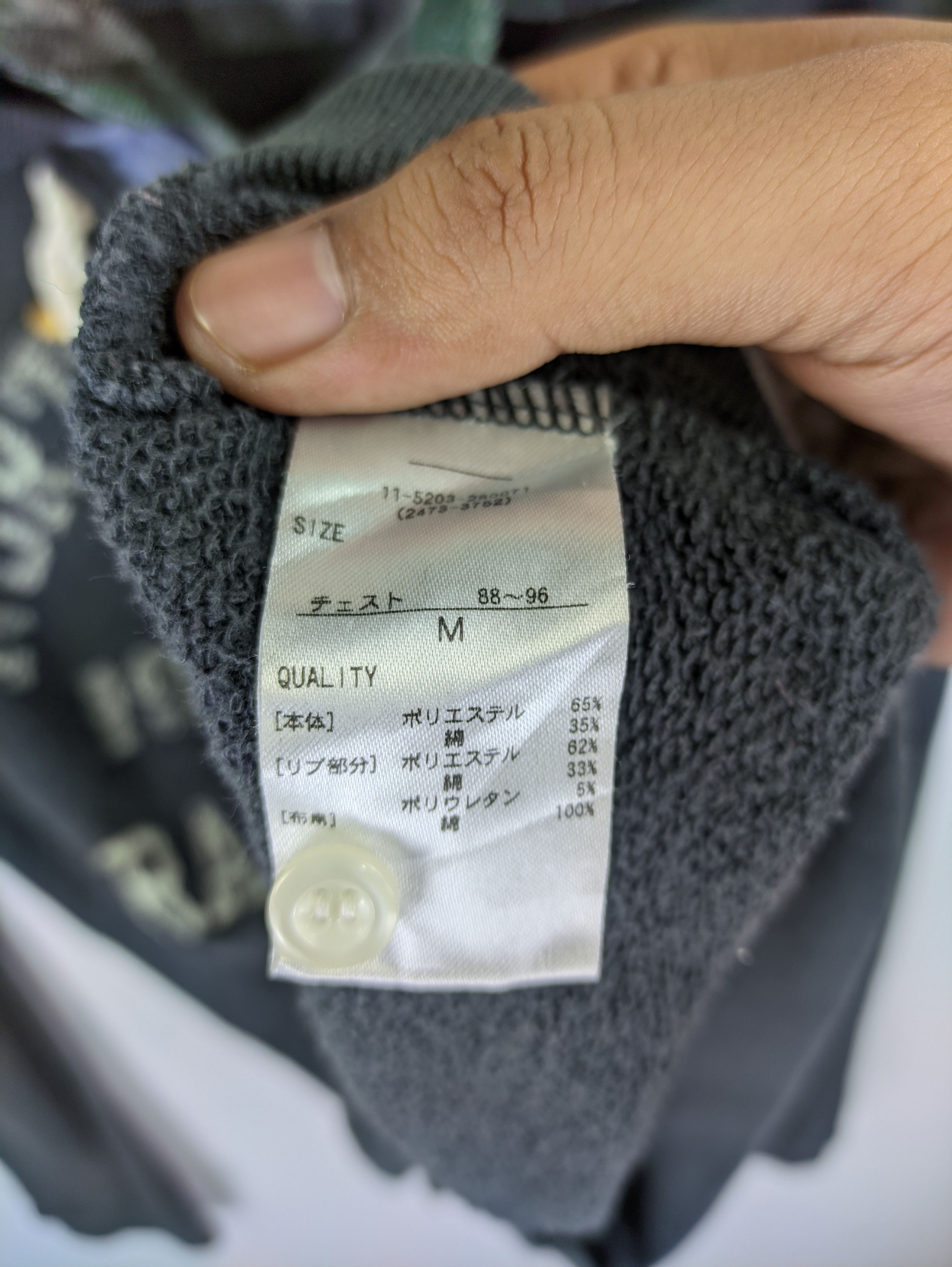 Japanese Brand Steals🔥Hoodie Pullover Collar North Carolina Raleigh City Size US M / EU 48-50 / 2 - 4 Thumbnail