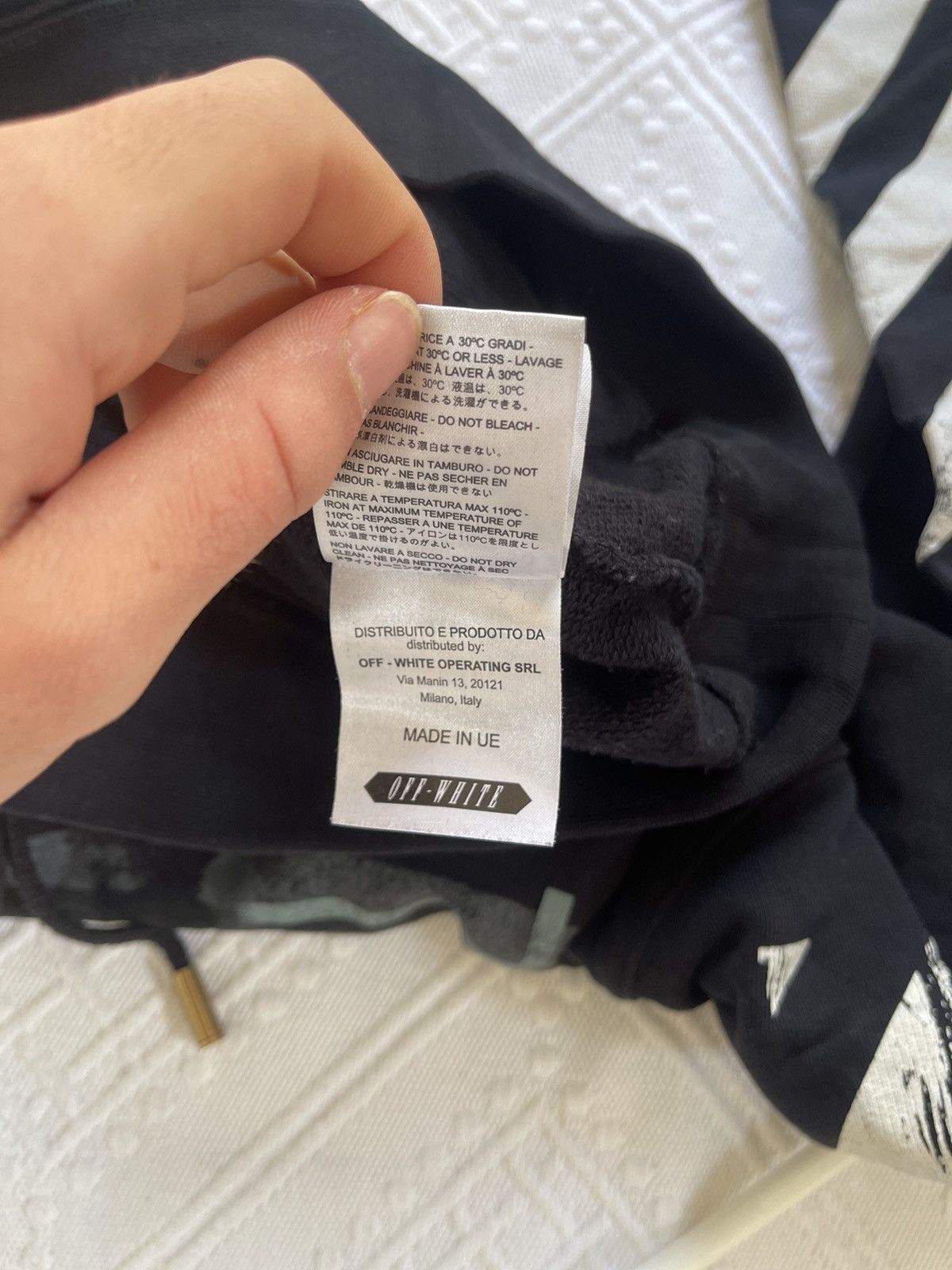 Off-White Off white Caravaggio hoodie Size US S / EU 44-46 / 1 - 14 Thumbnail