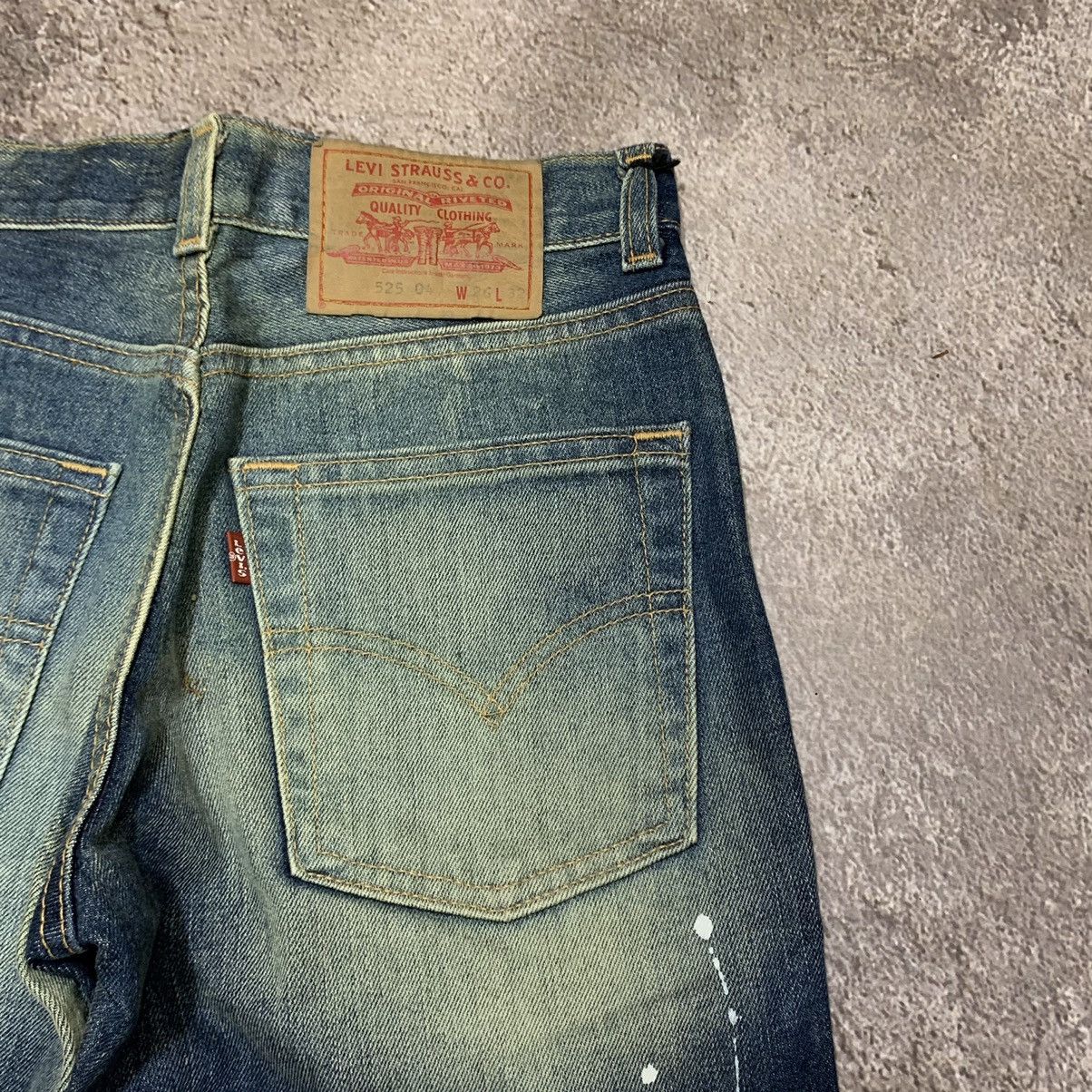 Vintage Vintage Y2K Levi's Flare Jeans Sun Faded Skate Relaxed 26 Size 26" / US 2 / IT 38 - 8 Thumbnail