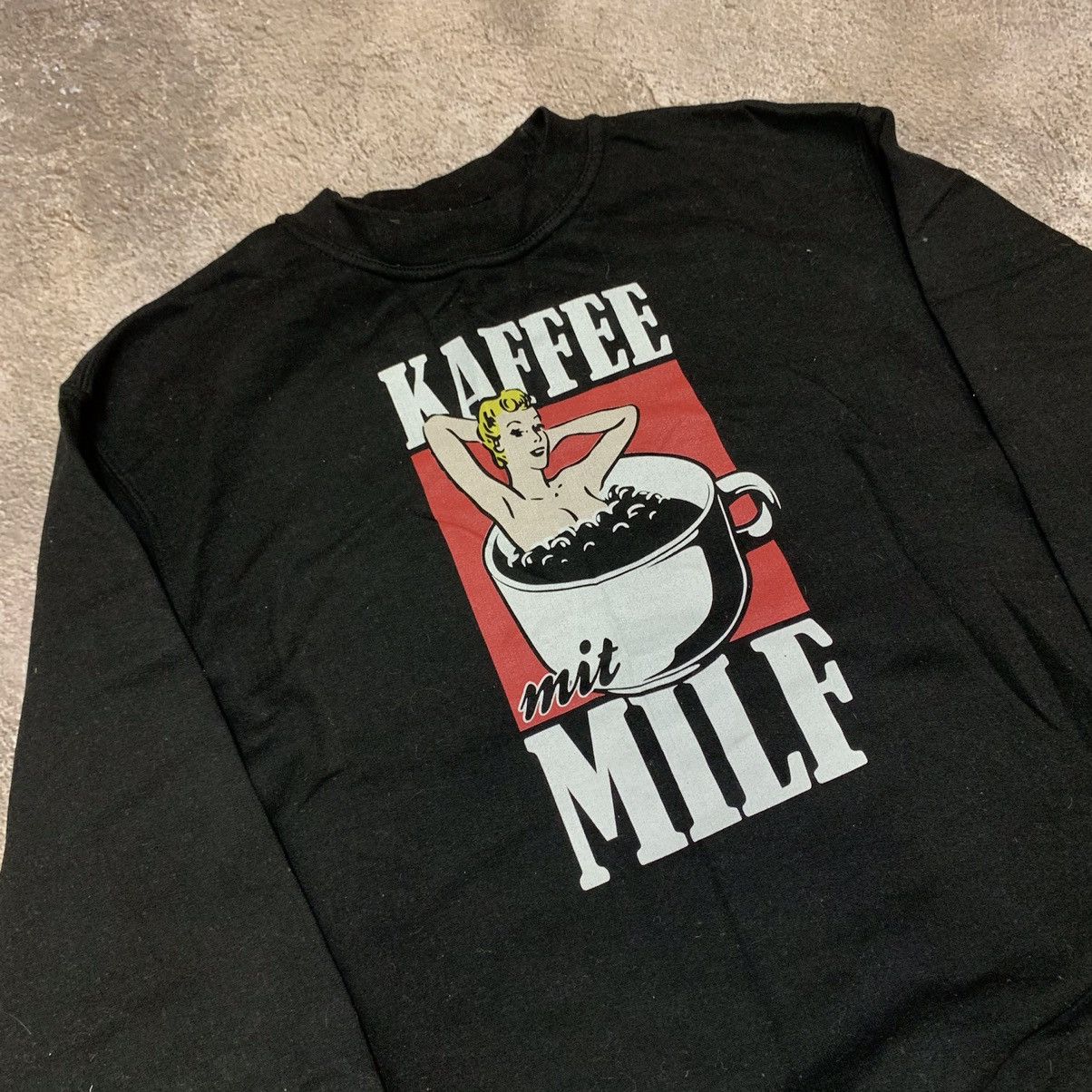 Vintage Vintage 90s Graphic Crewneck Sweatshirt Streetwear Black M Size US M / EU 48-50 / 2 - 5 Thumbnail