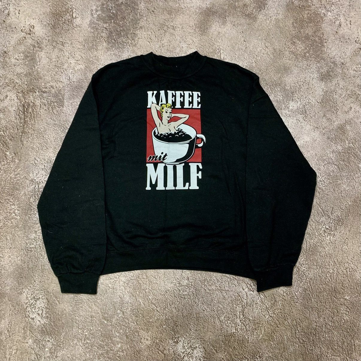 Vintage Vintage 90s Graphic Crewneck Sweatshirt Streetwear Black M Size US M / EU 48-50 / 2 - 1 Thumbnail