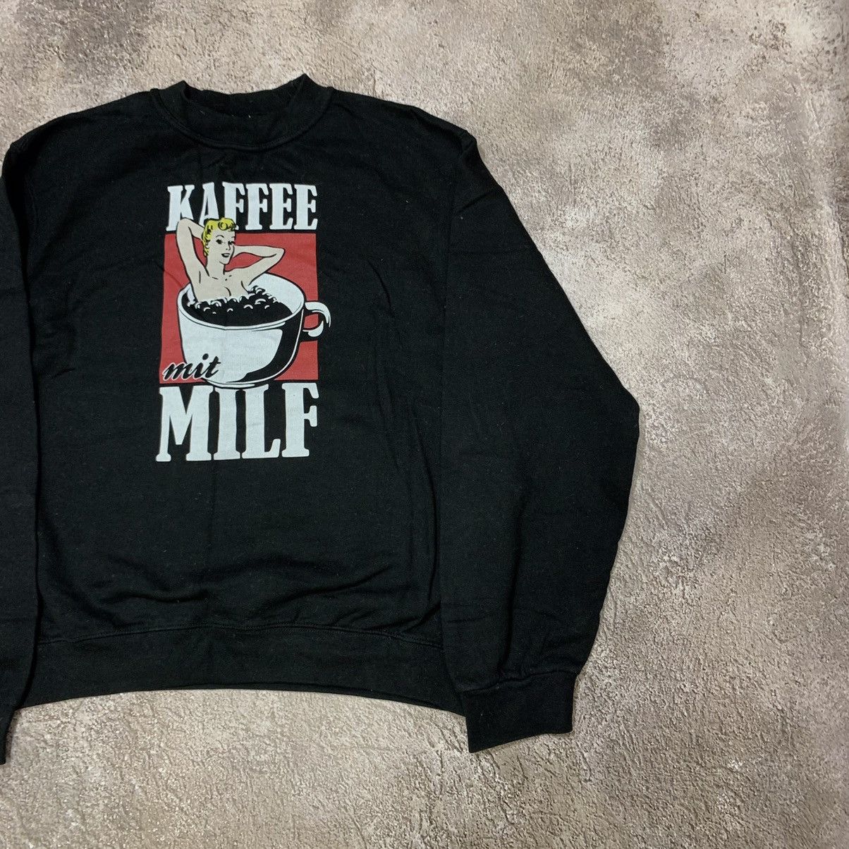 Vintage Vintage 90s Graphic Crewneck Sweatshirt Streetwear Black M Size US M / EU 48-50 / 2 - 3 Thumbnail