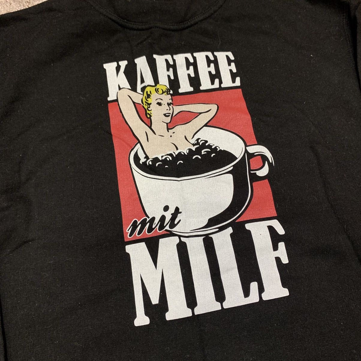 Vintage Vintage 90s Graphic Crewneck Sweatshirt Streetwear Black M Size US M / EU 48-50 / 2 - 6 Thumbnail