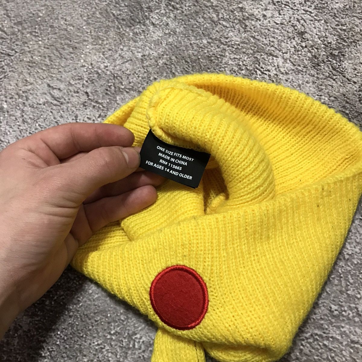 Vintage Vintage Y2K Pokemon Pikachu Beanie Hat Streetwear Worn In OS Size ONE SIZE - 6 Thumbnail