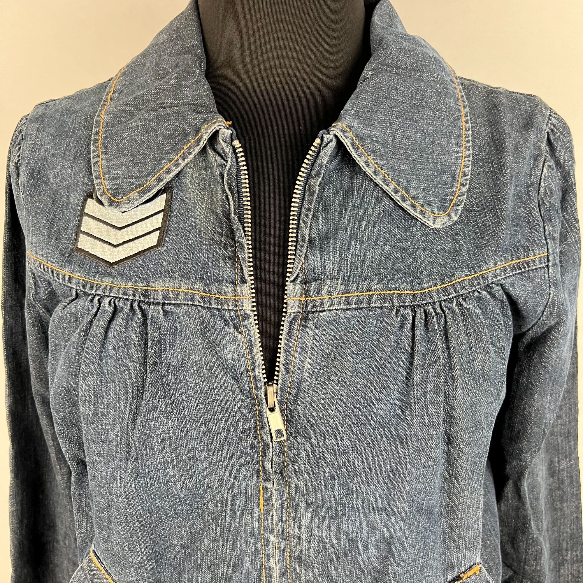 Rue 21 black denim jacket sales