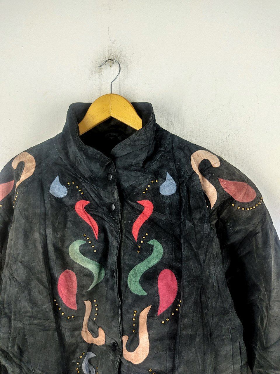Vintage Avant Garde Leather Jacket