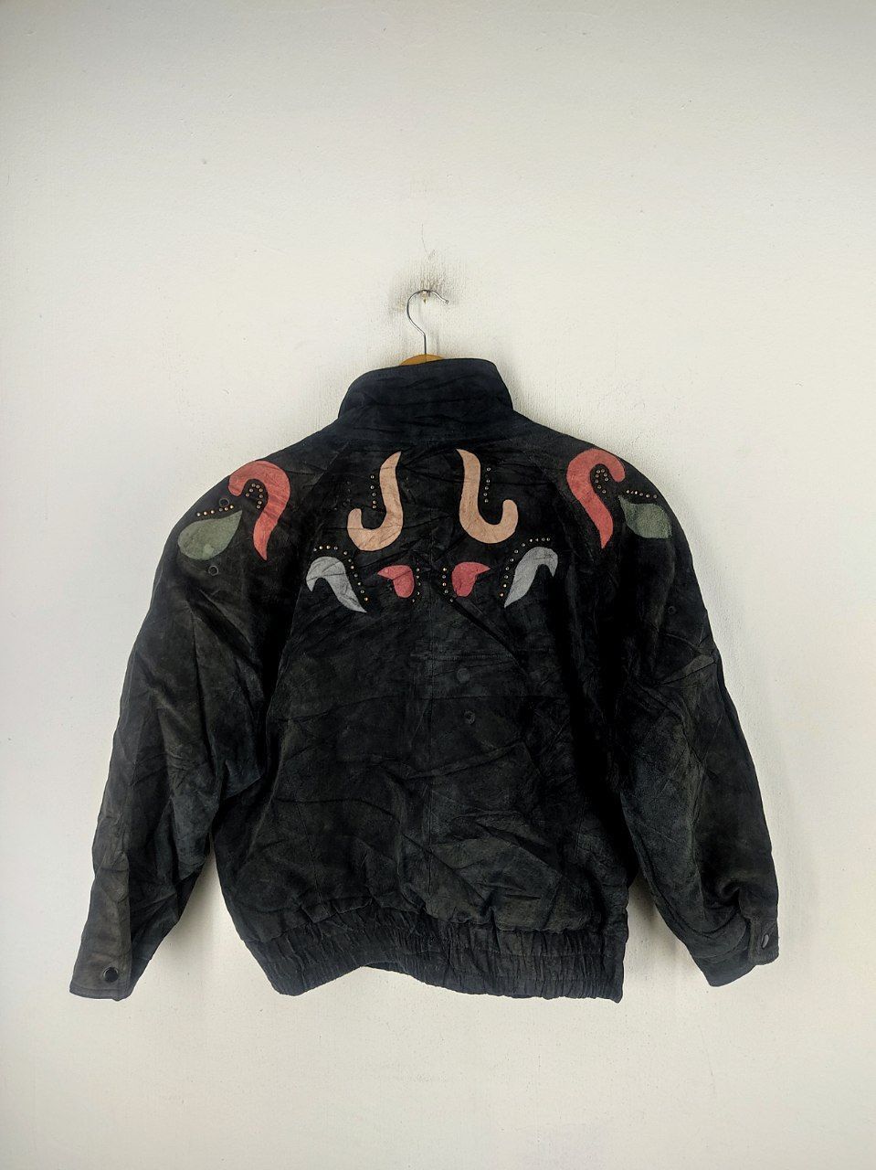 Japanese Brand × Vintage Vintage Avant Garde Leather Jacket Size US L / EU 52-54 / 3 - 2 Thumbnail
