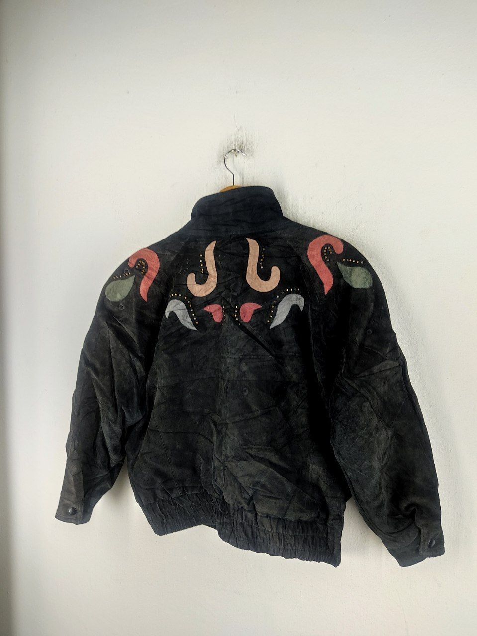Japanese Brand × Vintage Vintage Avant Garde Leather Jacket Size US L / EU 52-54 / 3 - 5 Thumbnail