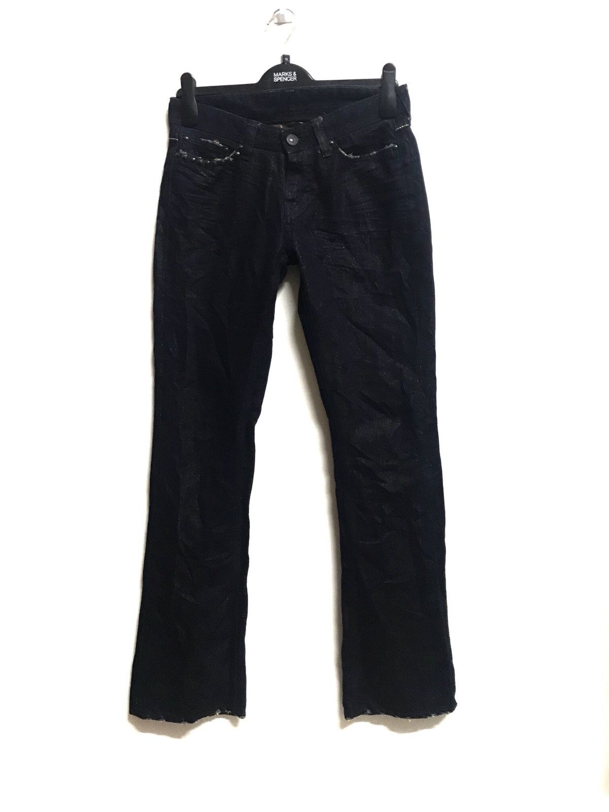 パンツ MURDER LICENSE crushed flare denim Y2K Murder License Mudwash Jeans (japan) - Etsy