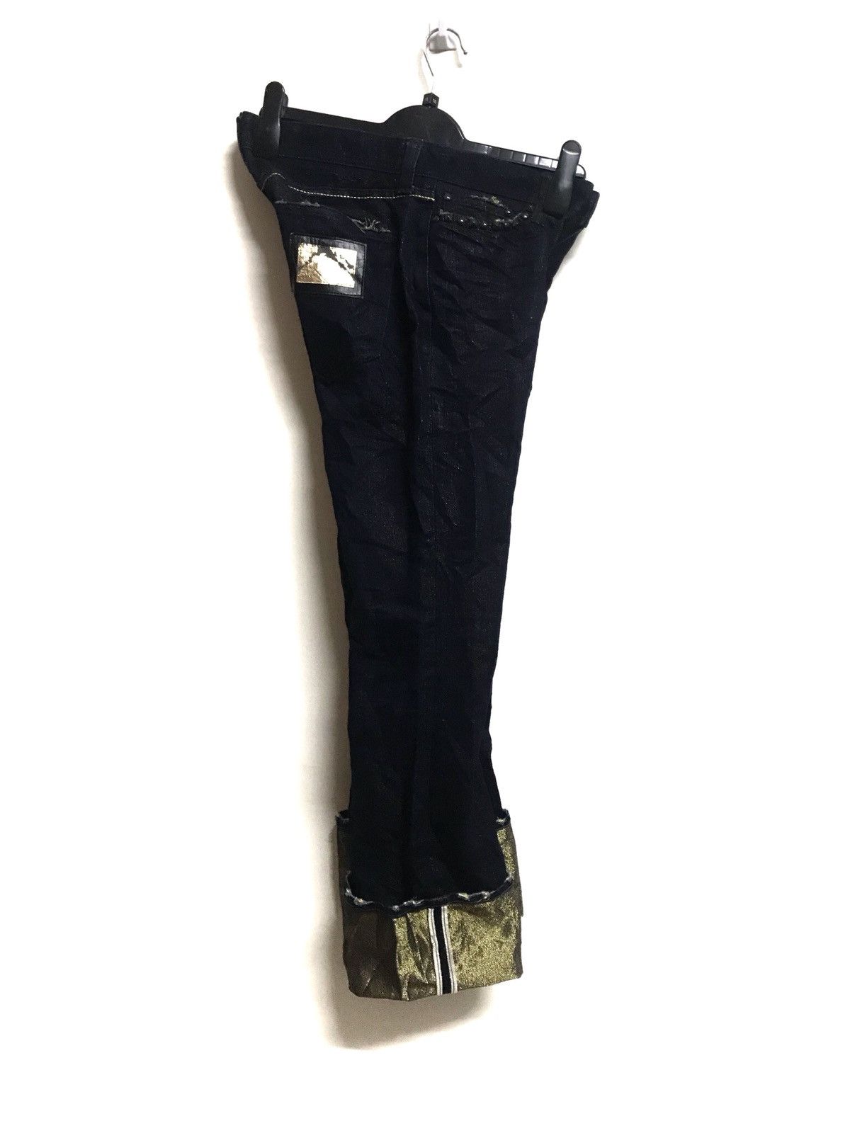 Murder License FLARE PANTS THE MURDER LICENSE DENIM GOLDEN INSIDE JAPANESE Size US 31 - 6 Thumbnail