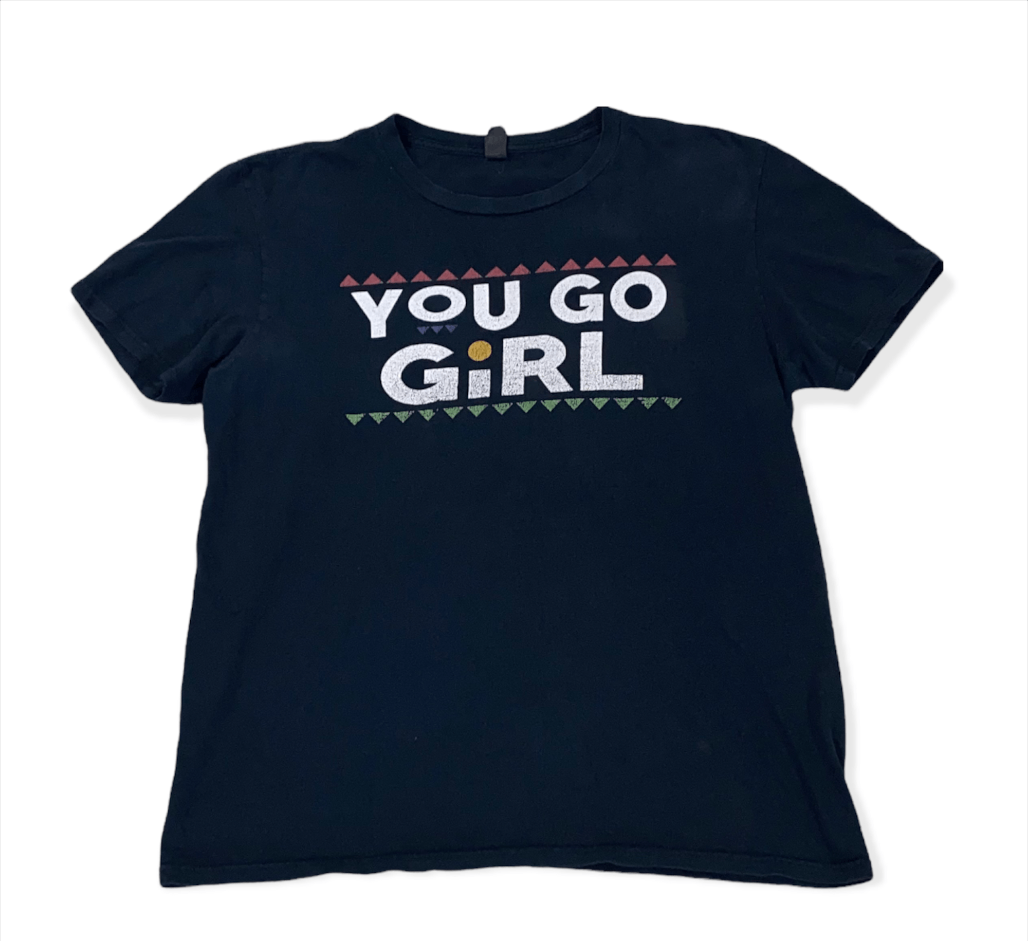 Gildan 🏁 Martin 'You Go Girl' T-Shirt 🏁 Size L / US 10 / IT 46 - 1 Thumbnail