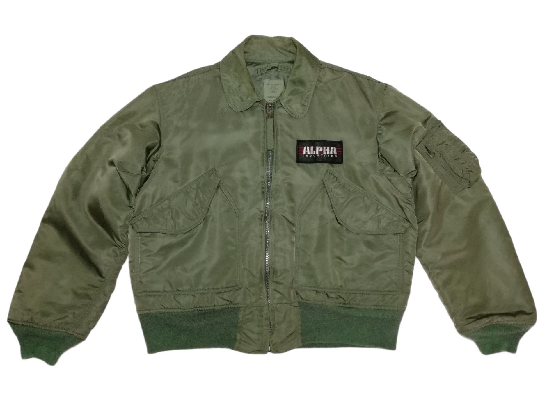 Alpha Industries Jacket FLYER'S CWU 45-P Tomcat Nylon Puffed