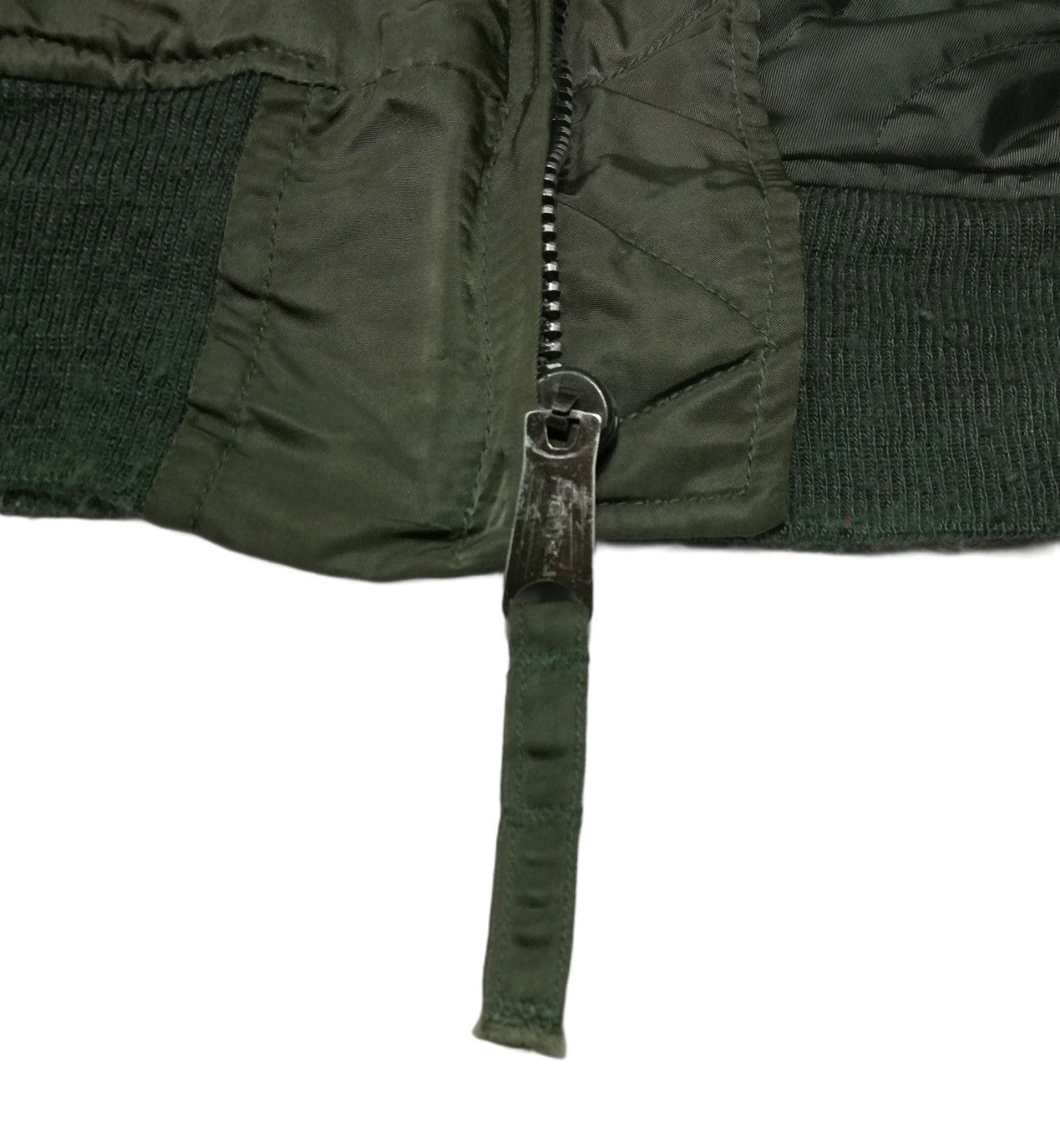 Alpha Industries 🔥Olive Bomber Jacket Vintage 1984 Flyer's 45 CWU-45/P (N) Size US M / EU 48-50 / 2 - 10 Thumbnail